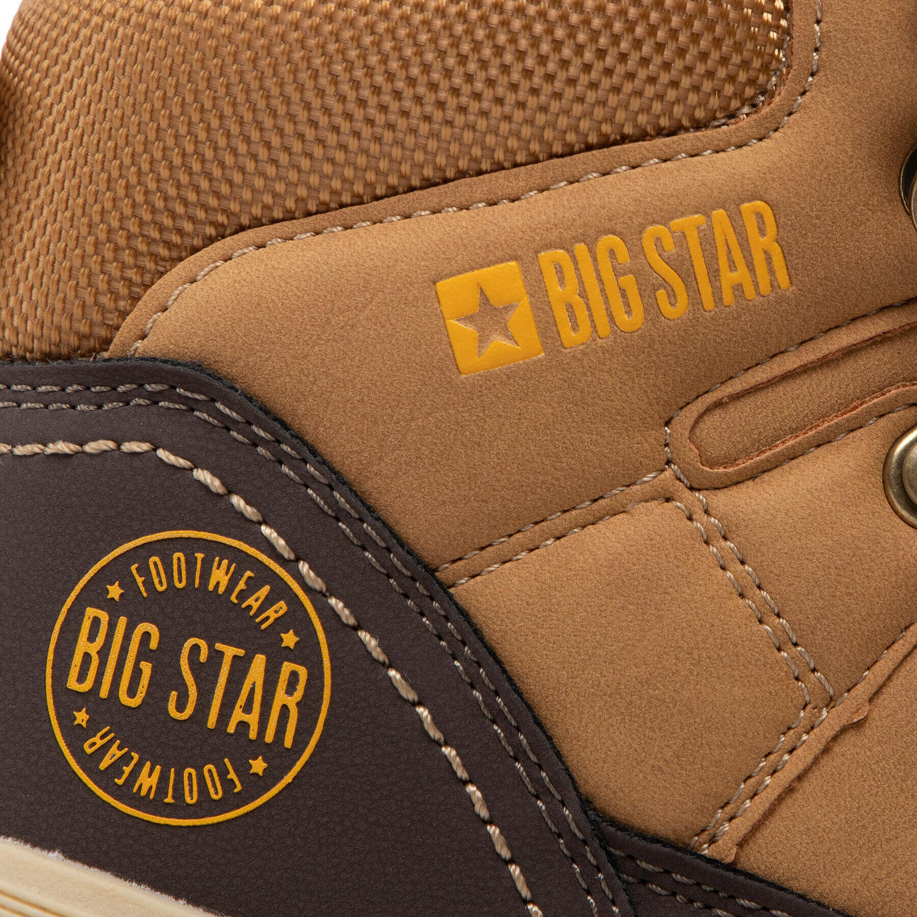 Big Star Shoes Kotníková obuv KK274221 Hnědá - Pepit.cz