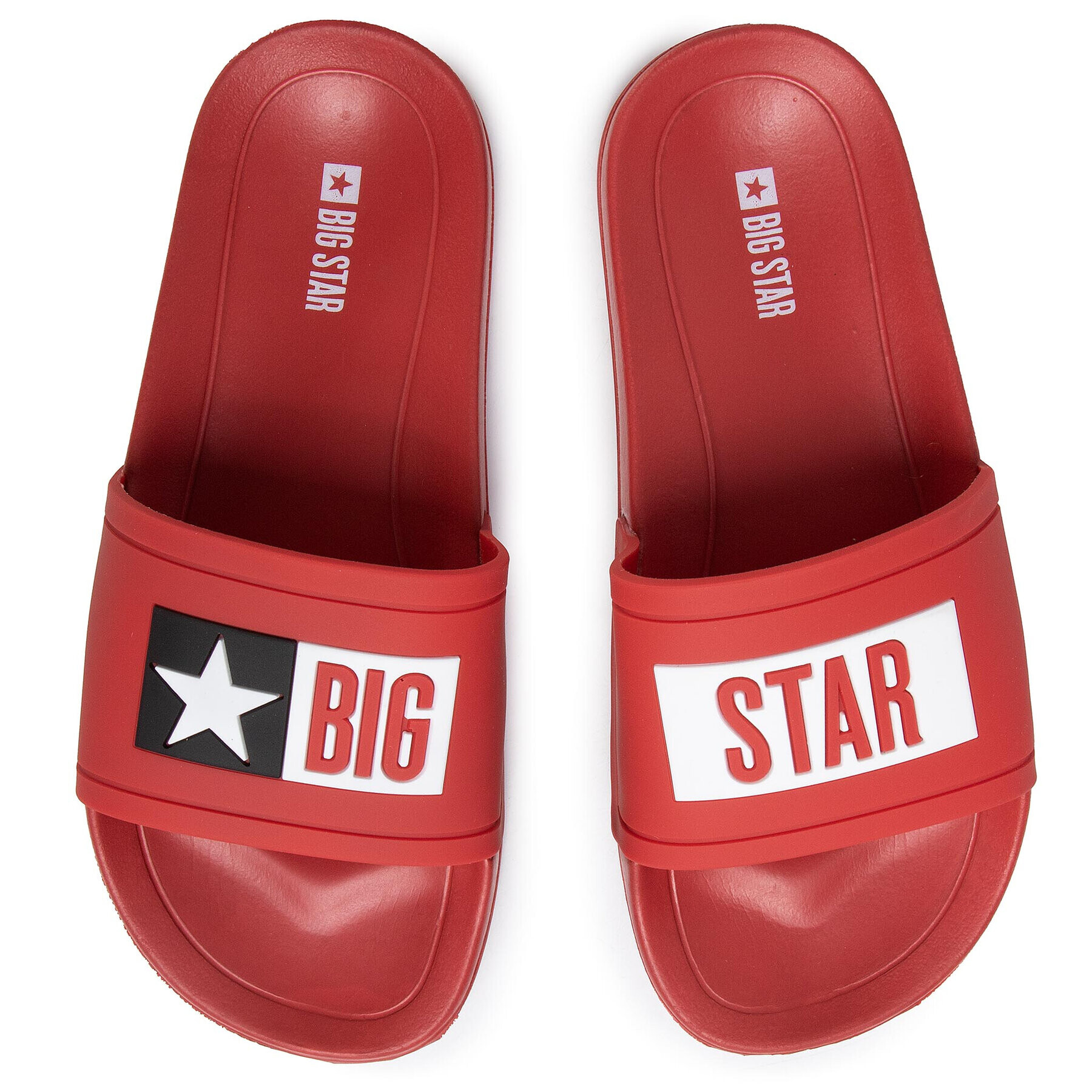 Big Star Shoes Nazouváky DD174702 Červená - Pepit.cz