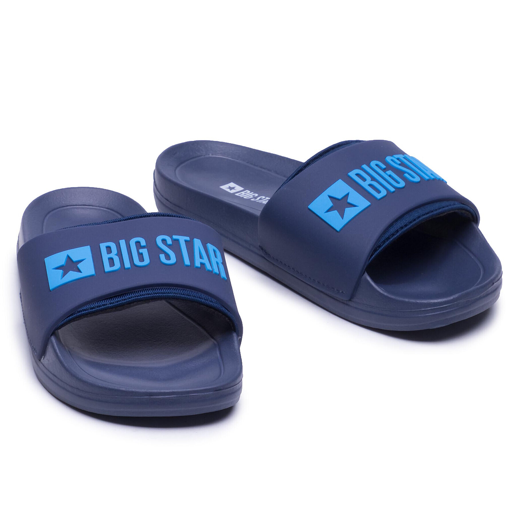 Big Star Shoes Nazouváky HH174803 Tmavomodrá - Pepit.cz