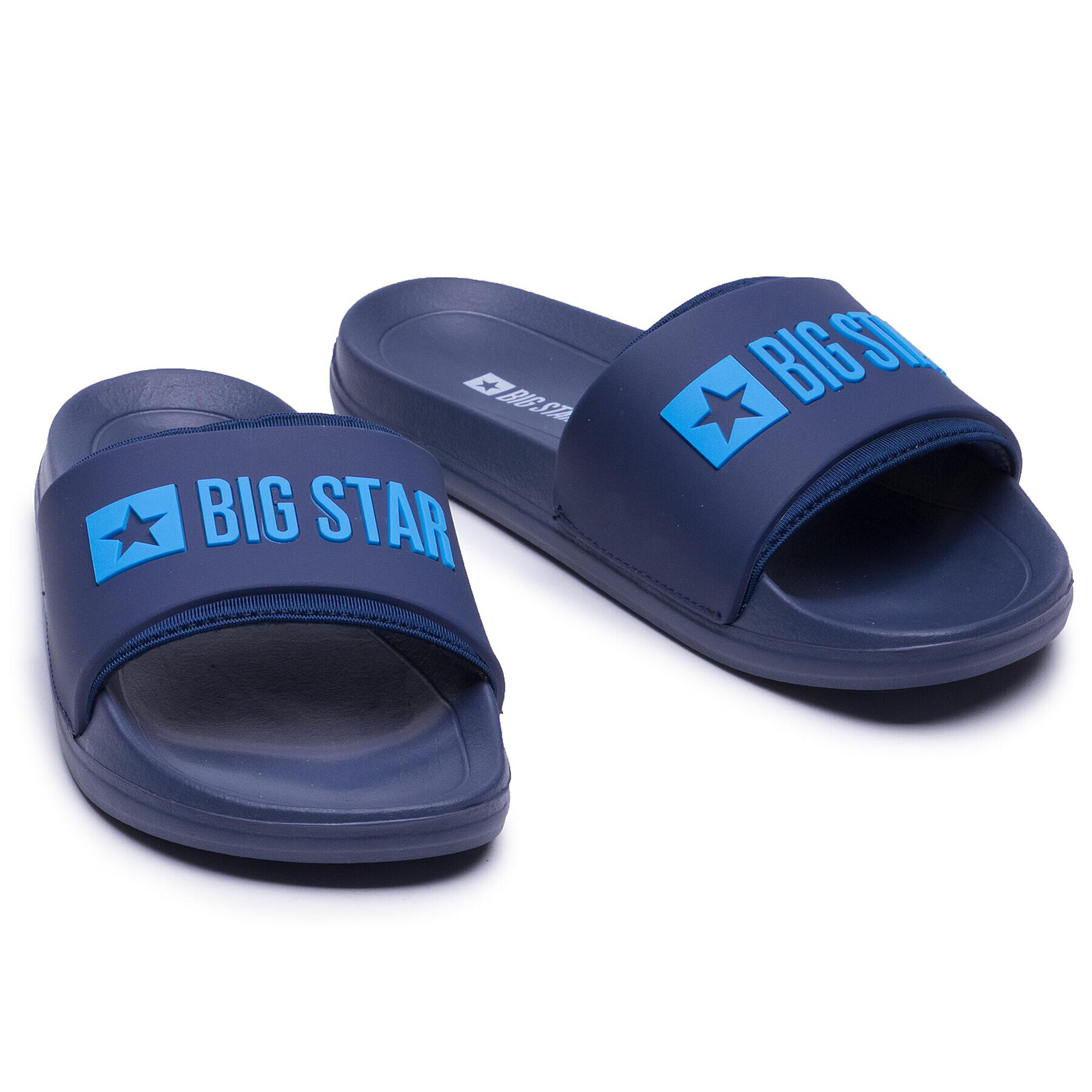 Big Star Shoes Nazouváky HH274A004 Tmavomodrá - Pepit.cz