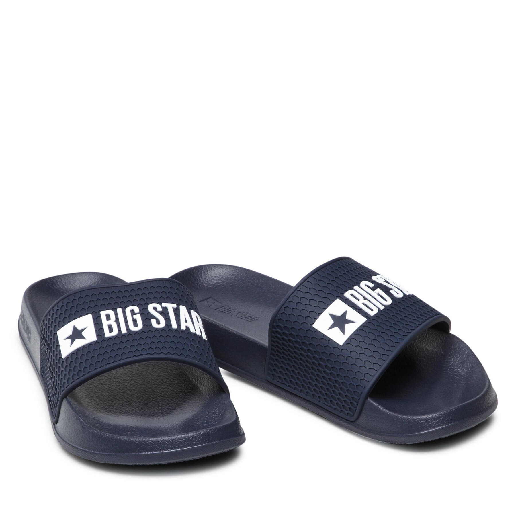 Big Star Shoes Nazouváky JJ174507 Tmavomodrá - Pepit.cz