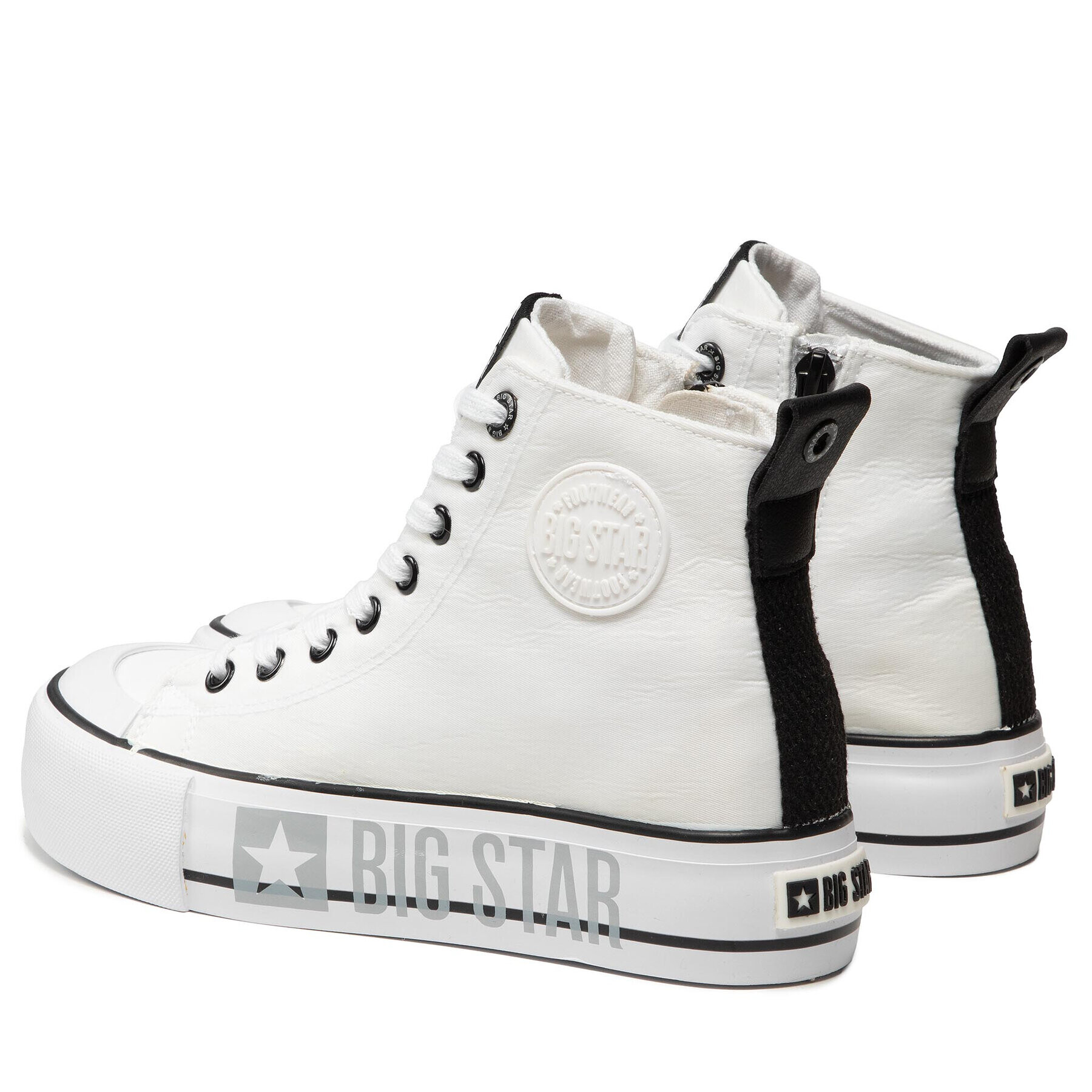 Big Star Shoes Plátěnky II274014 Bílá - Pepit.cz