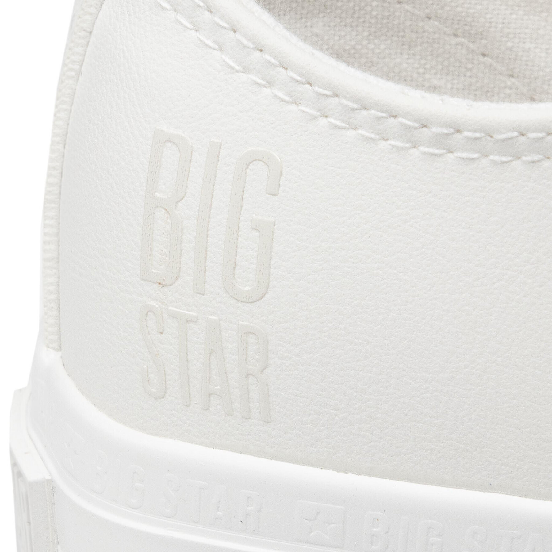 Big Star Shoes Plátěnky JJ174006 Bílá - Pepit.cz