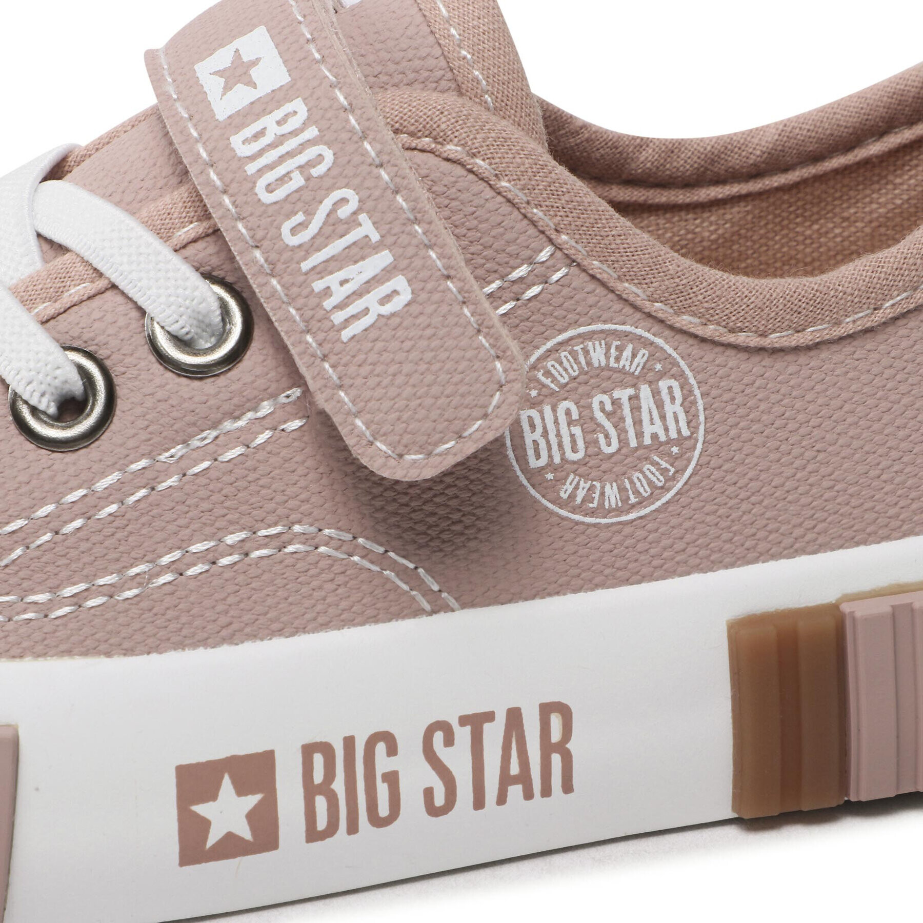 Big Star Shoes Plátěnky KK374012 Růžová - Pepit.cz