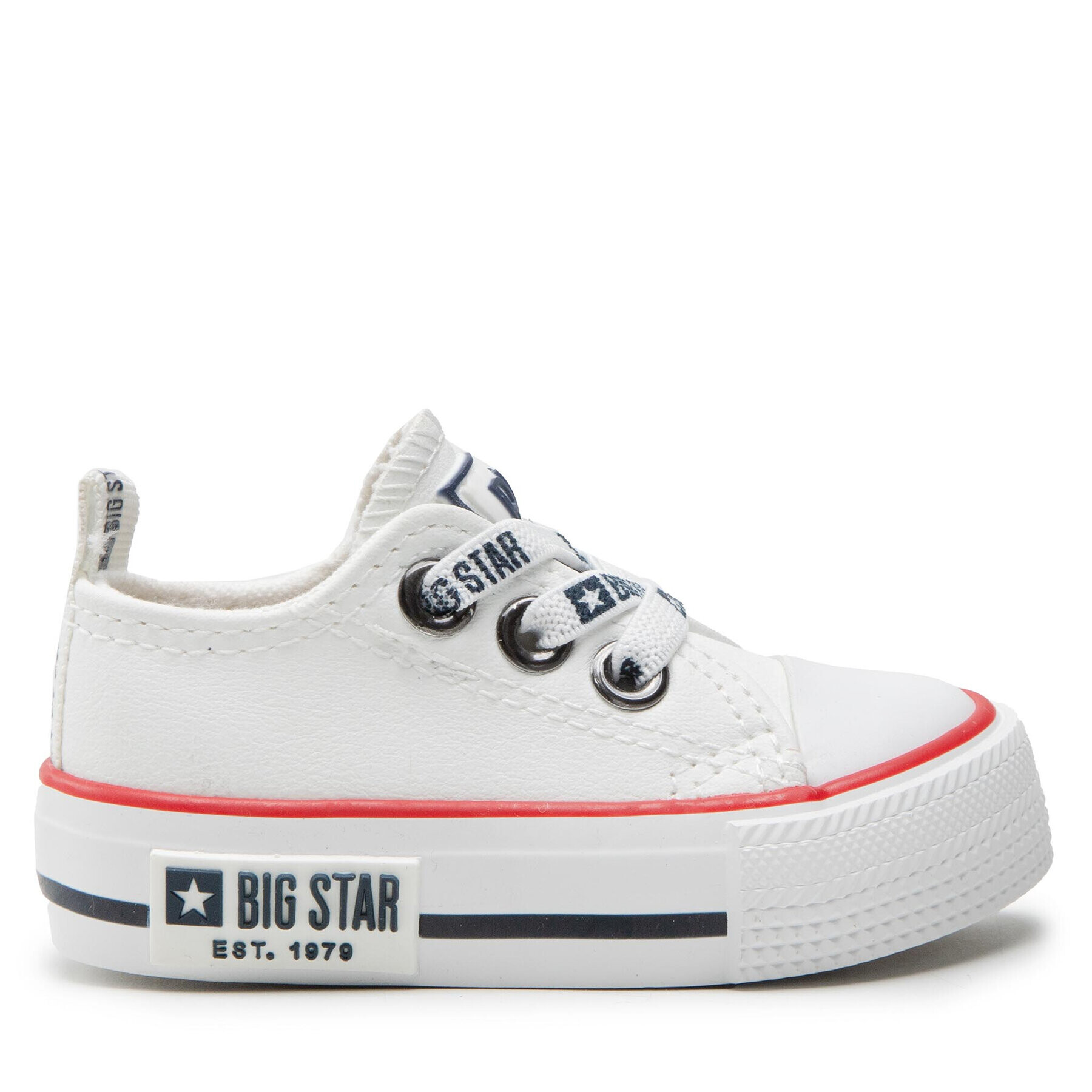 Big Star Shoes Plátěnky KK374040 Bílá - Pepit.cz