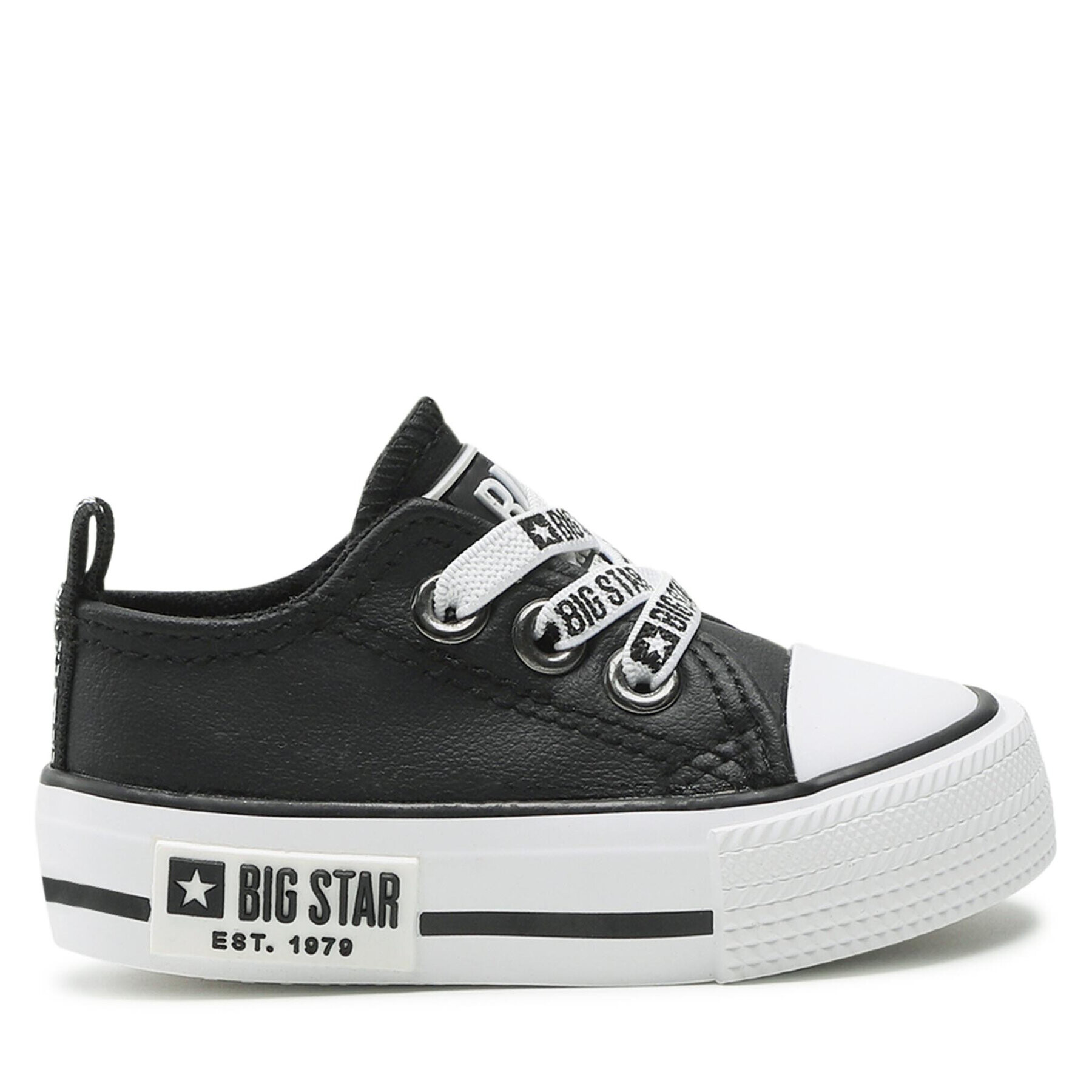 Big Star Shoes Plátěnky KK374043 Černá - Pepit.cz