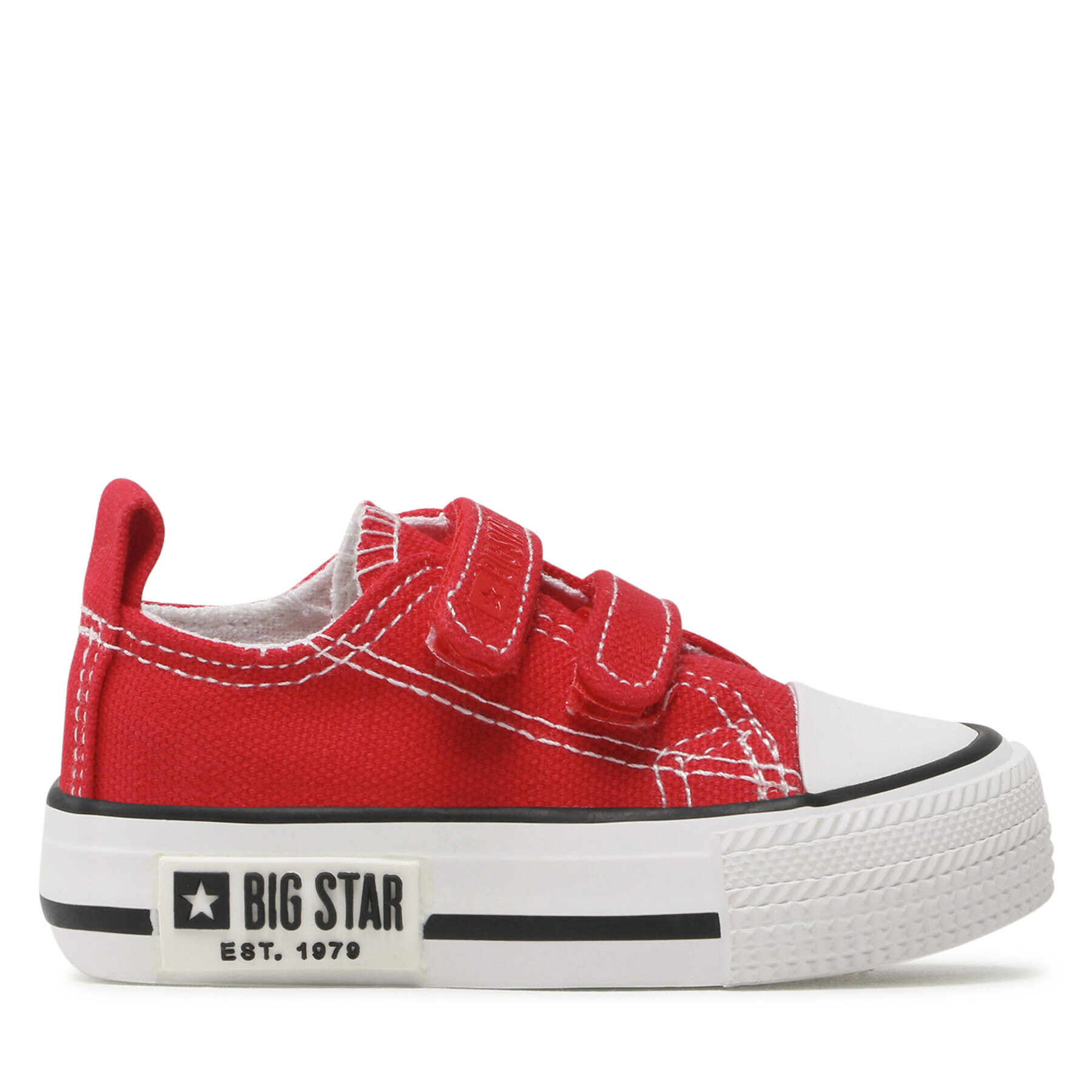 Big Star Shoes Plátěnky KK374076 Červená - Pepit.cz