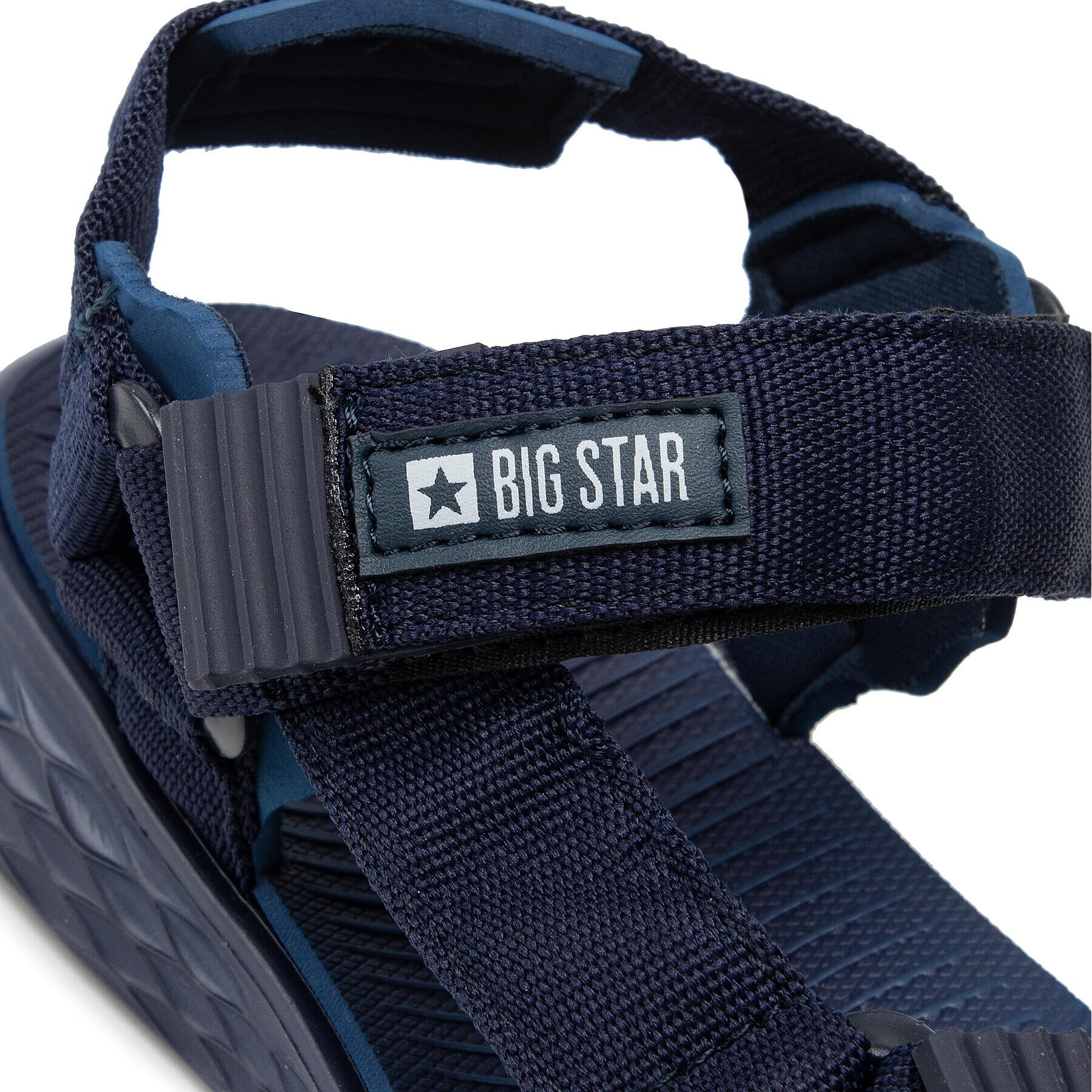 Big Star Shoes Sandály FF274A601 Tmavomodrá - Pepit.cz