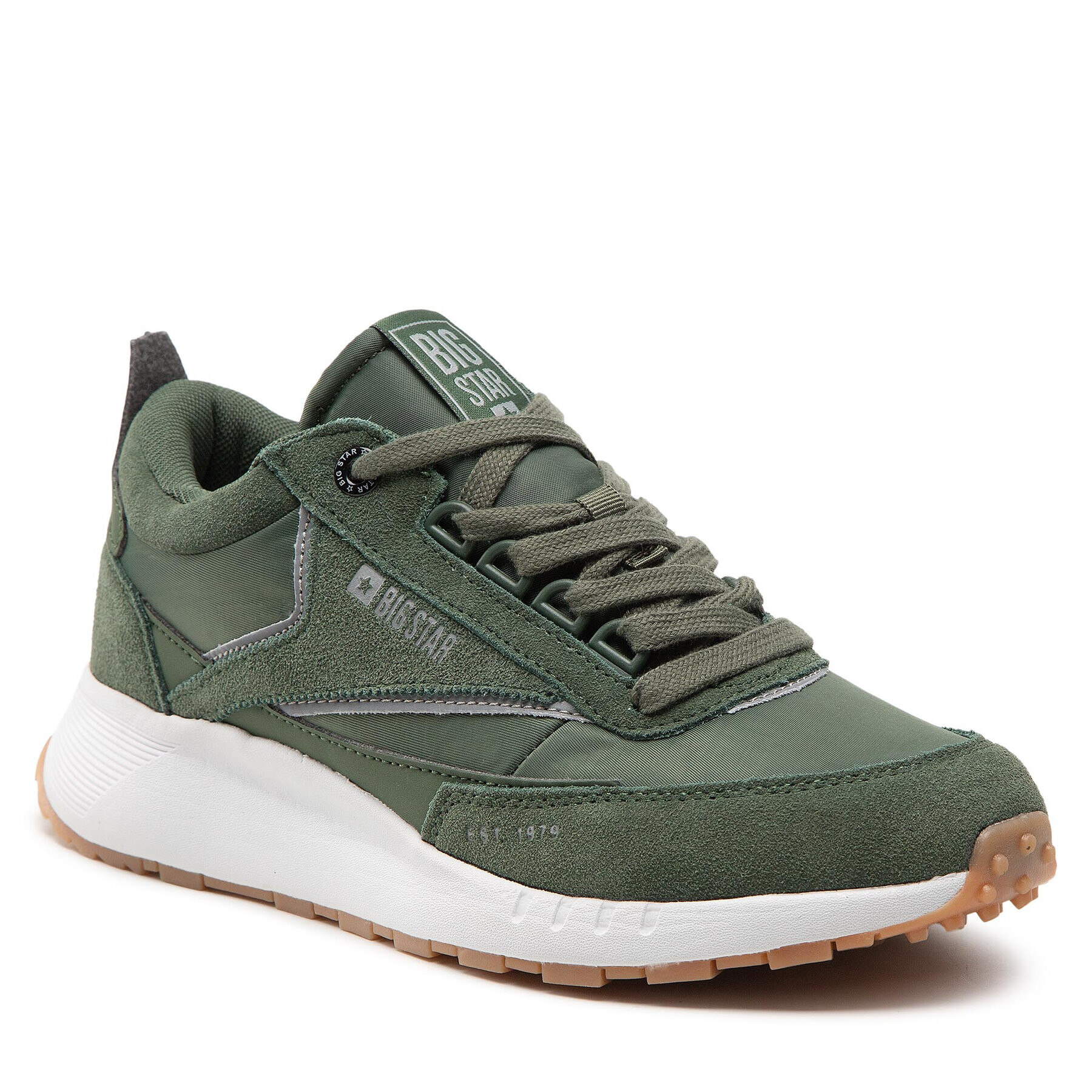 Big Star Shoes Sneakersy KK174020 Khaki - Pepit.cz