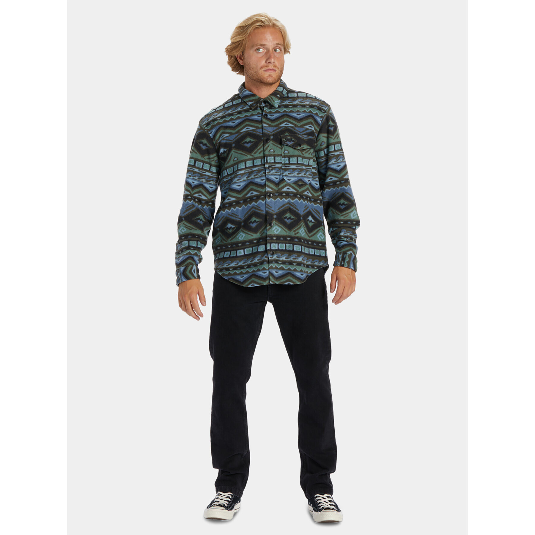 Billabong Bunda pro přechodné období Furnace Flanell ABYFT00101 Barevná Regular Fit - Pepit.cz