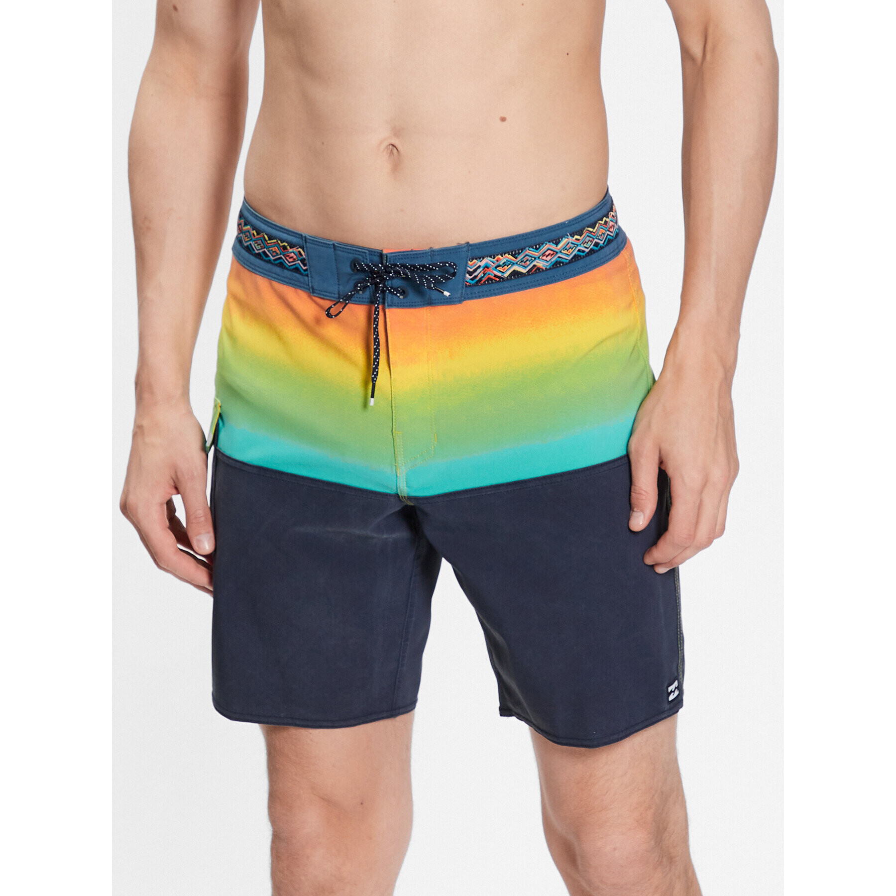 Billabong Plavecké šortky Fifty Pro ABYBS00388 Barevná Regular Fit - Pepit.cz