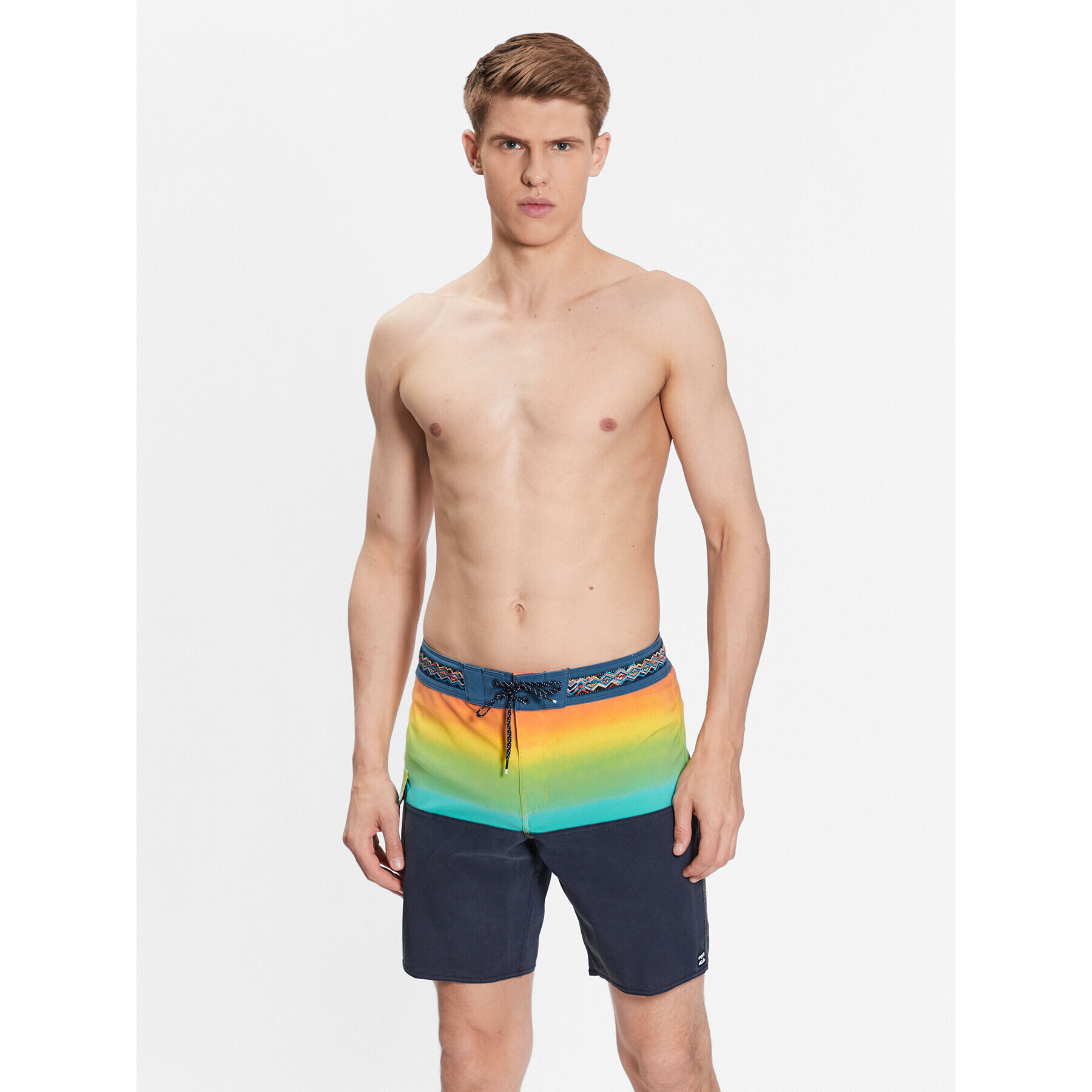 Billabong Plavecké šortky Fifty Pro ABYBS00388 Barevná Regular Fit - Pepit.cz