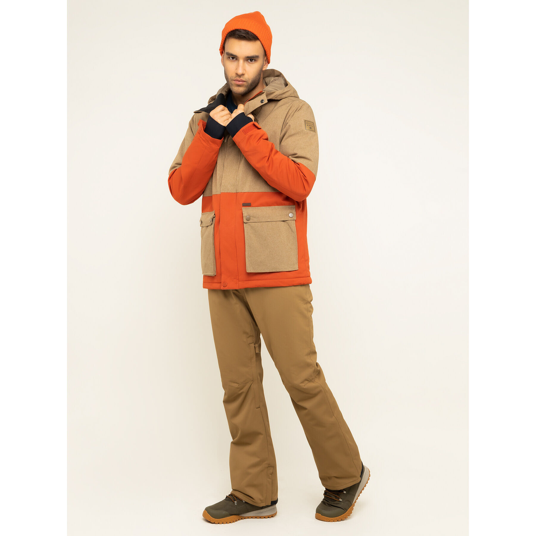 Billabong Snowboardová bunda Fifty 50 Q6JM04 BIF9 Béžová Regular Fit - Pepit.cz