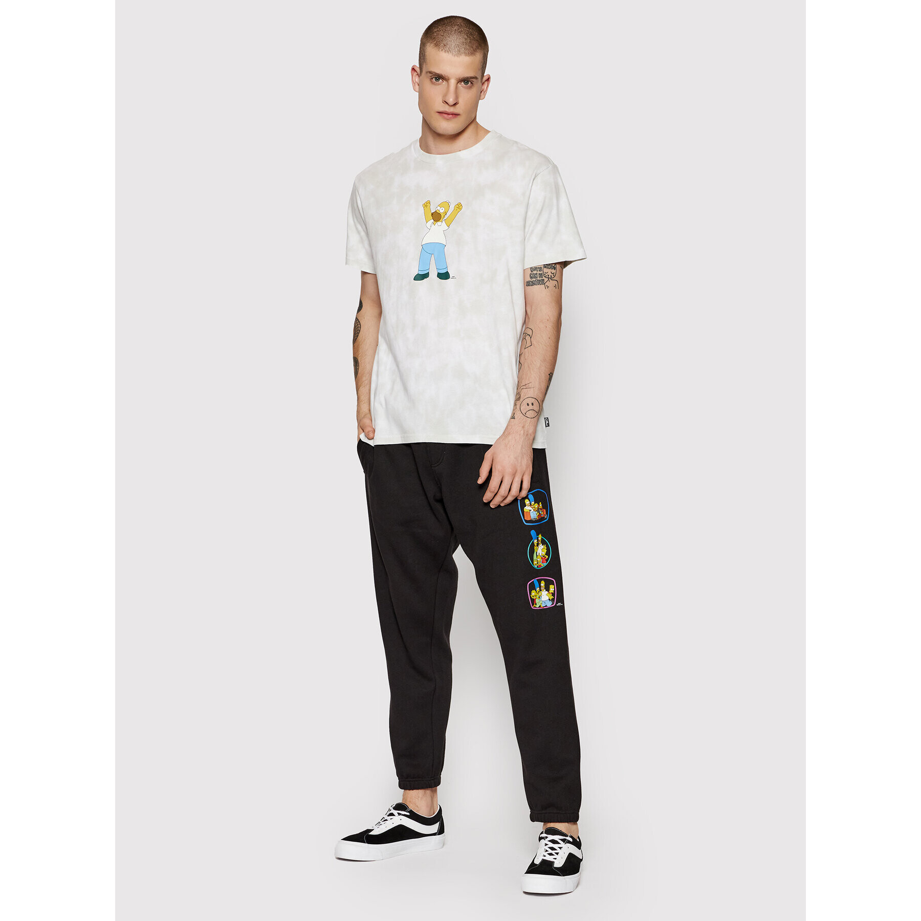 Billabong T-Shirt SIMPSONS Homer A1SS37 Béžová Relaxed Fit - Pepit.cz