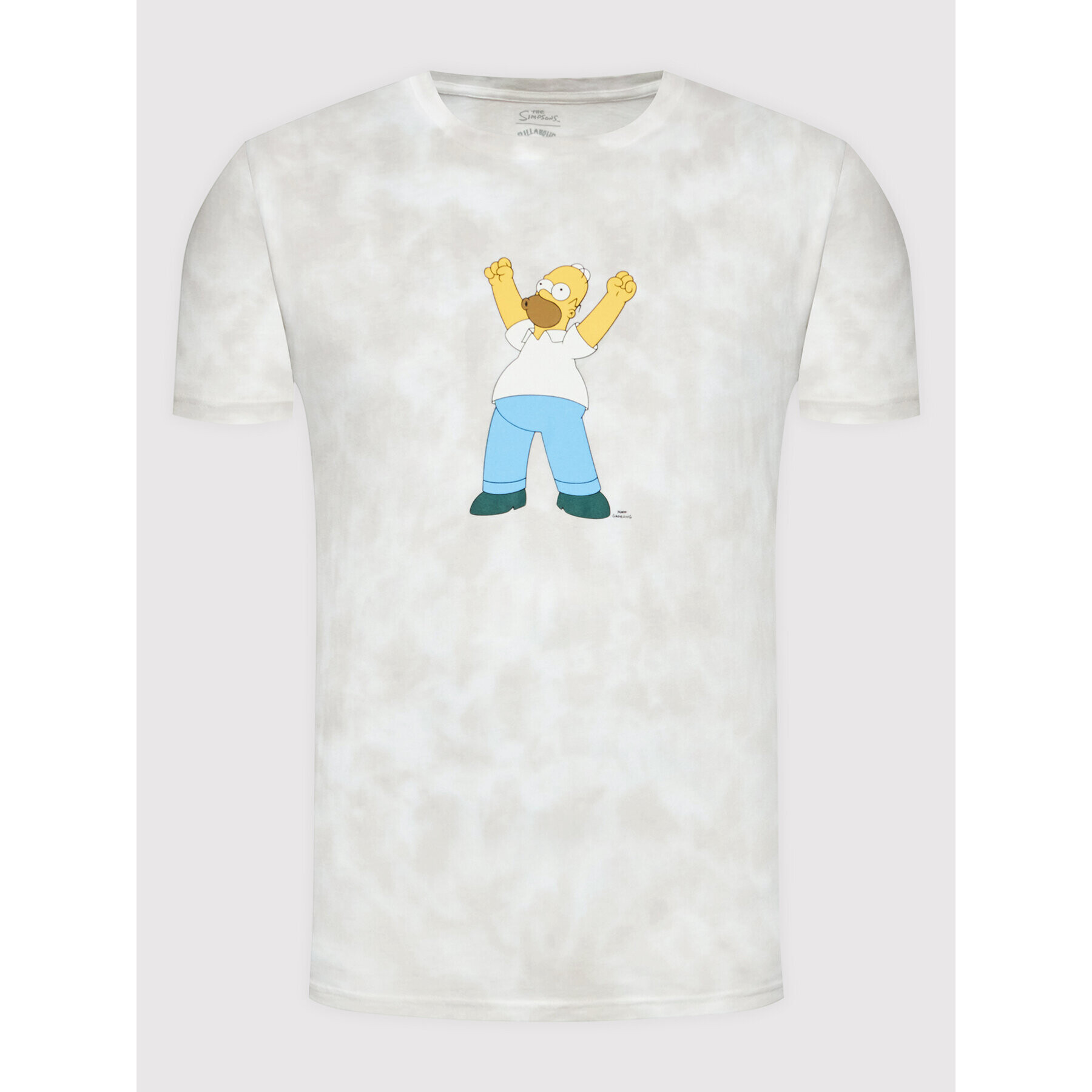 Billabong T-Shirt SIMPSONS Homer A1SS37 Béžová Relaxed Fit - Pepit.cz