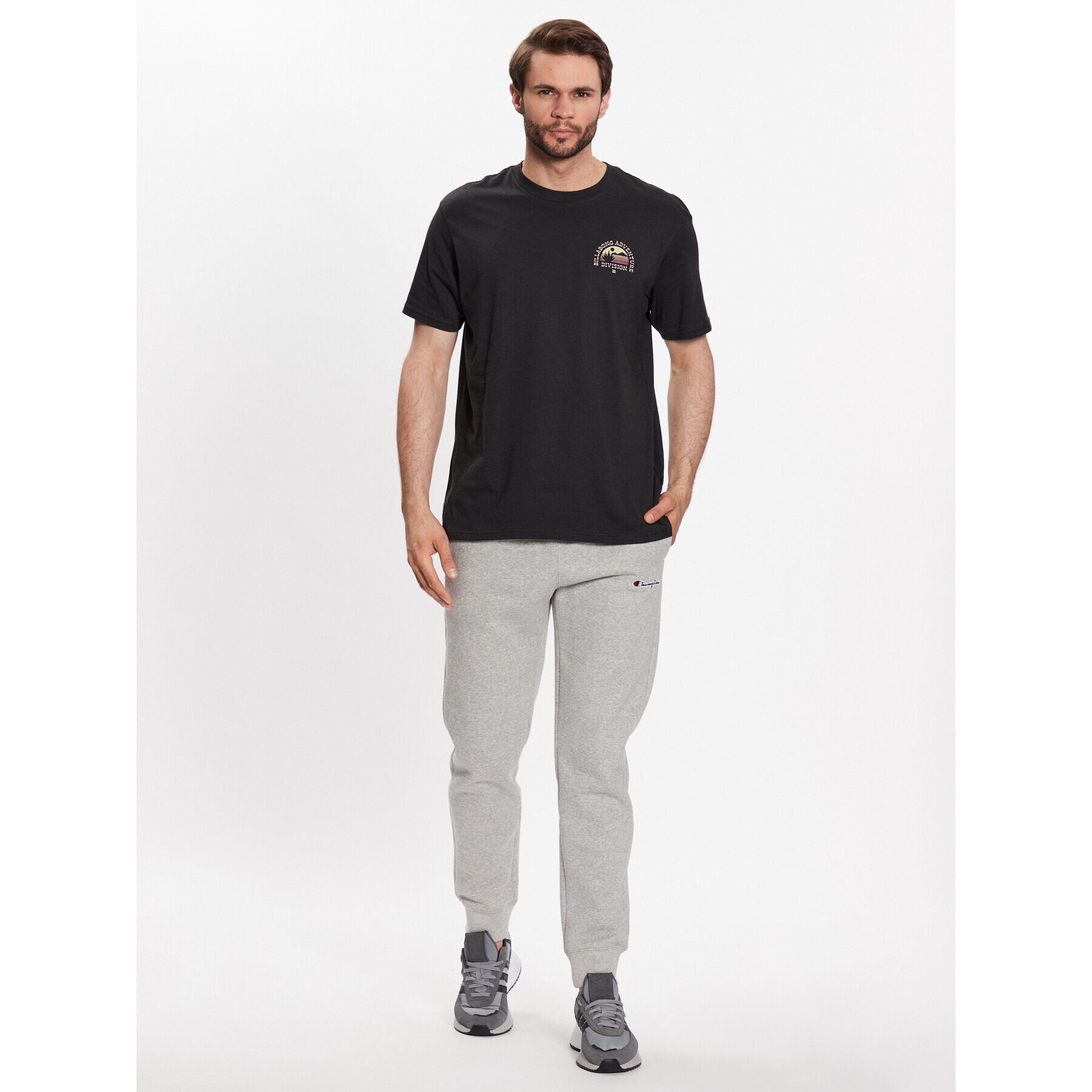 Billabong T-Shirt Sun Up ABYZT01728 Černá Regular Fit - Pepit.cz