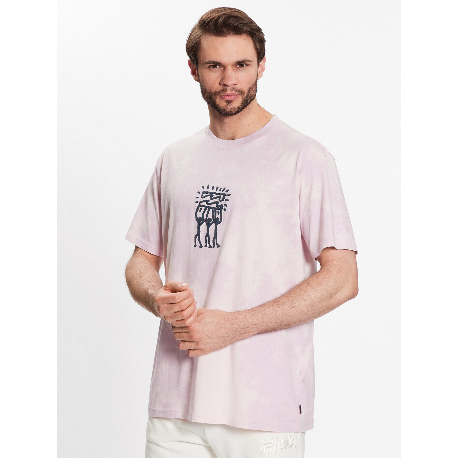 Billabong T-Shirt Together ABYZT01737 Růžová Regular Fit - Pepit.cz