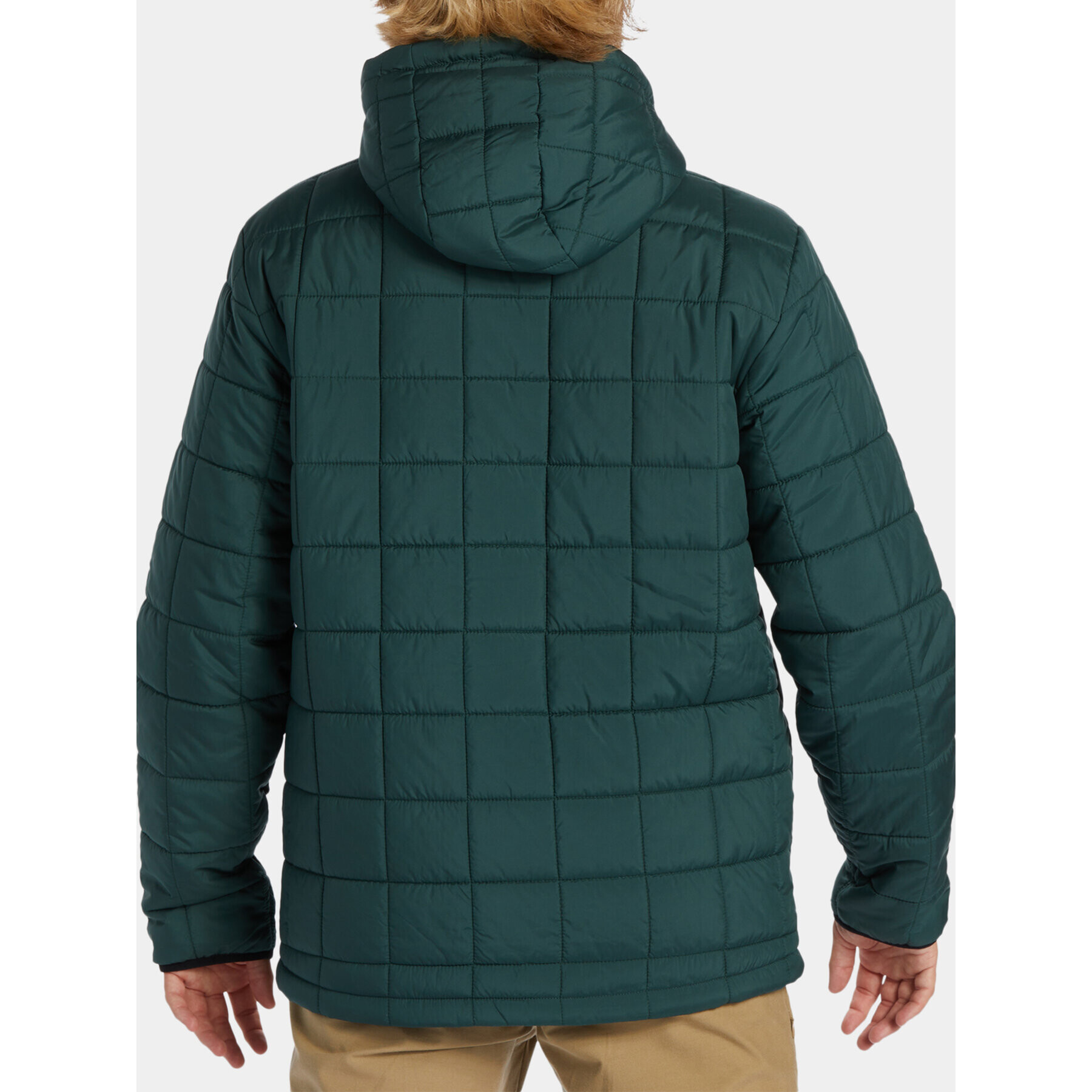 Billabong Vatovaná bunda Journey Puffer ABYJK00162 Zelená Regular Fit - Pepit.cz