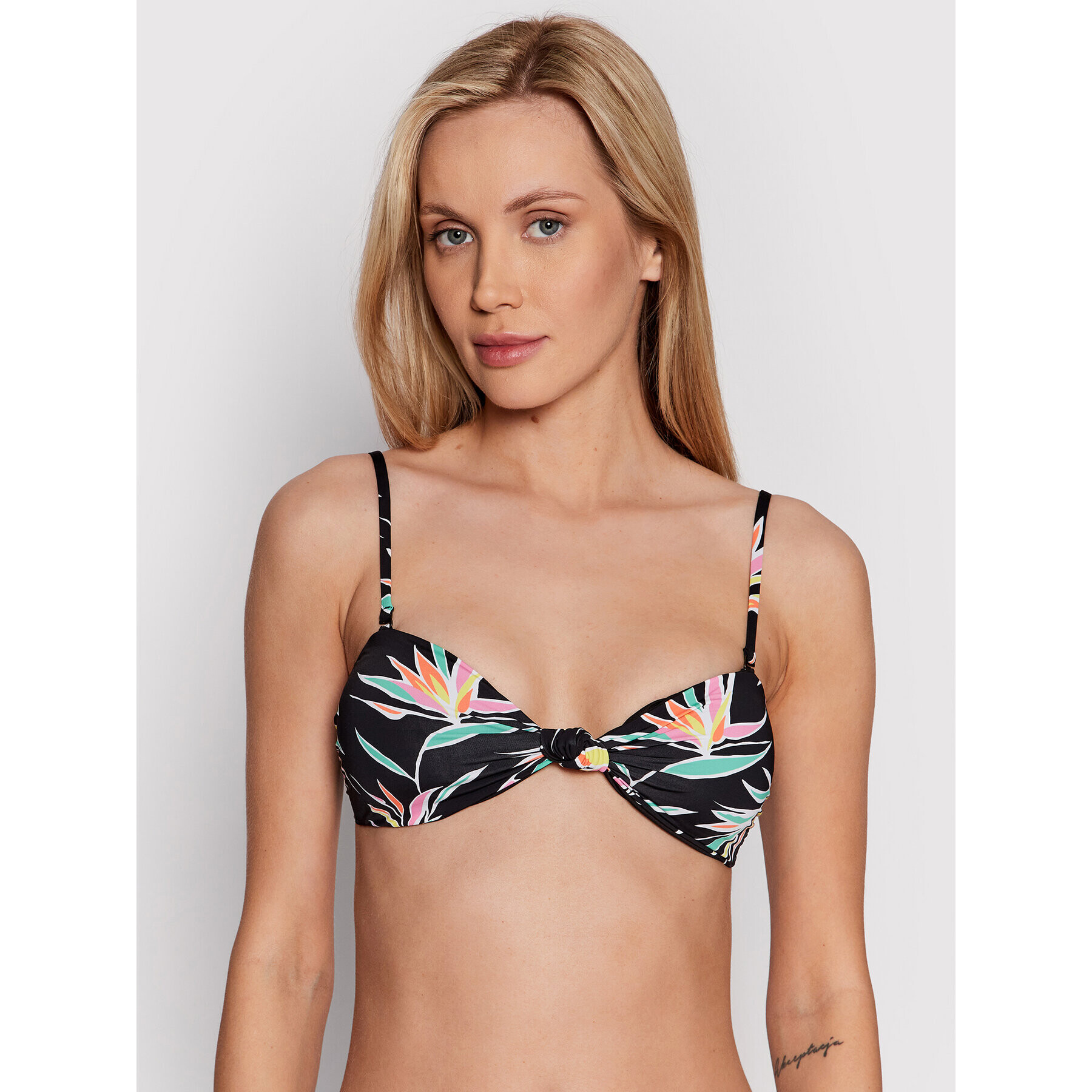 Billabong Vrchní část bikin S.S Bandeau C3ST03 BIP2 Černá - Pepit.cz