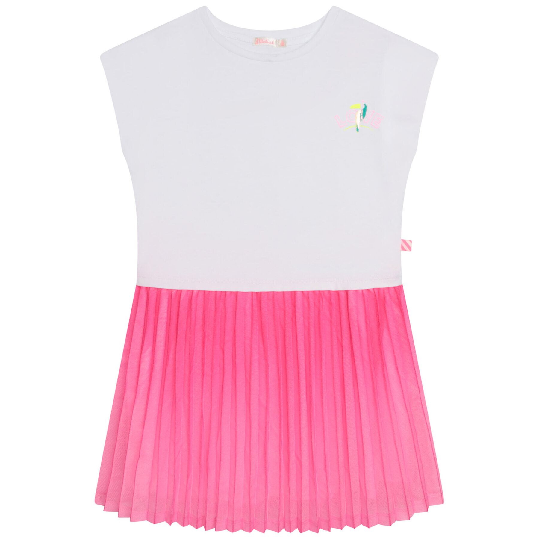 Billieblush Šaty U12799 Bílá Regular Fit - Pepit.cz