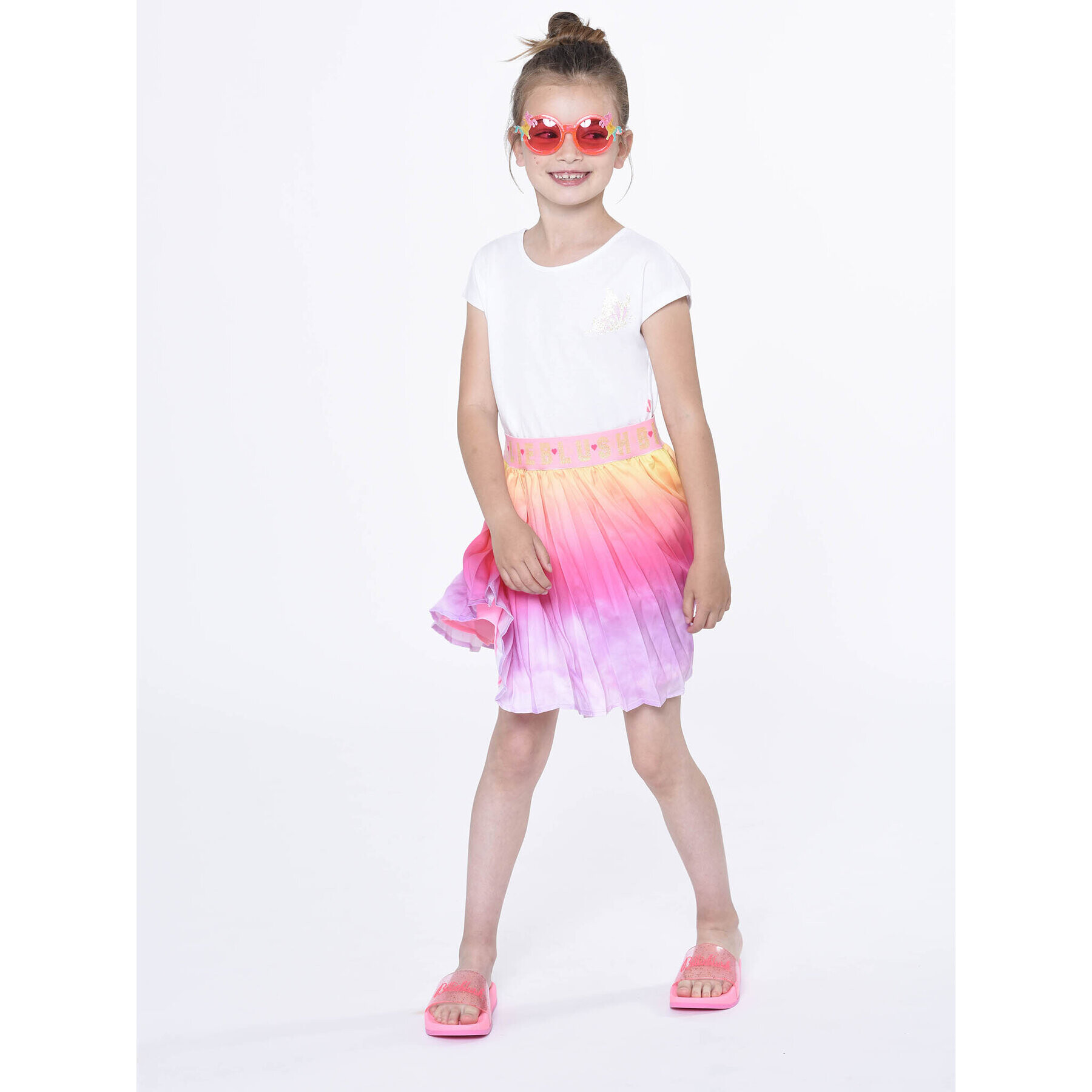 Billieblush Plisovaná sukně U13336 Barevná Regular Fit - Pepit.cz