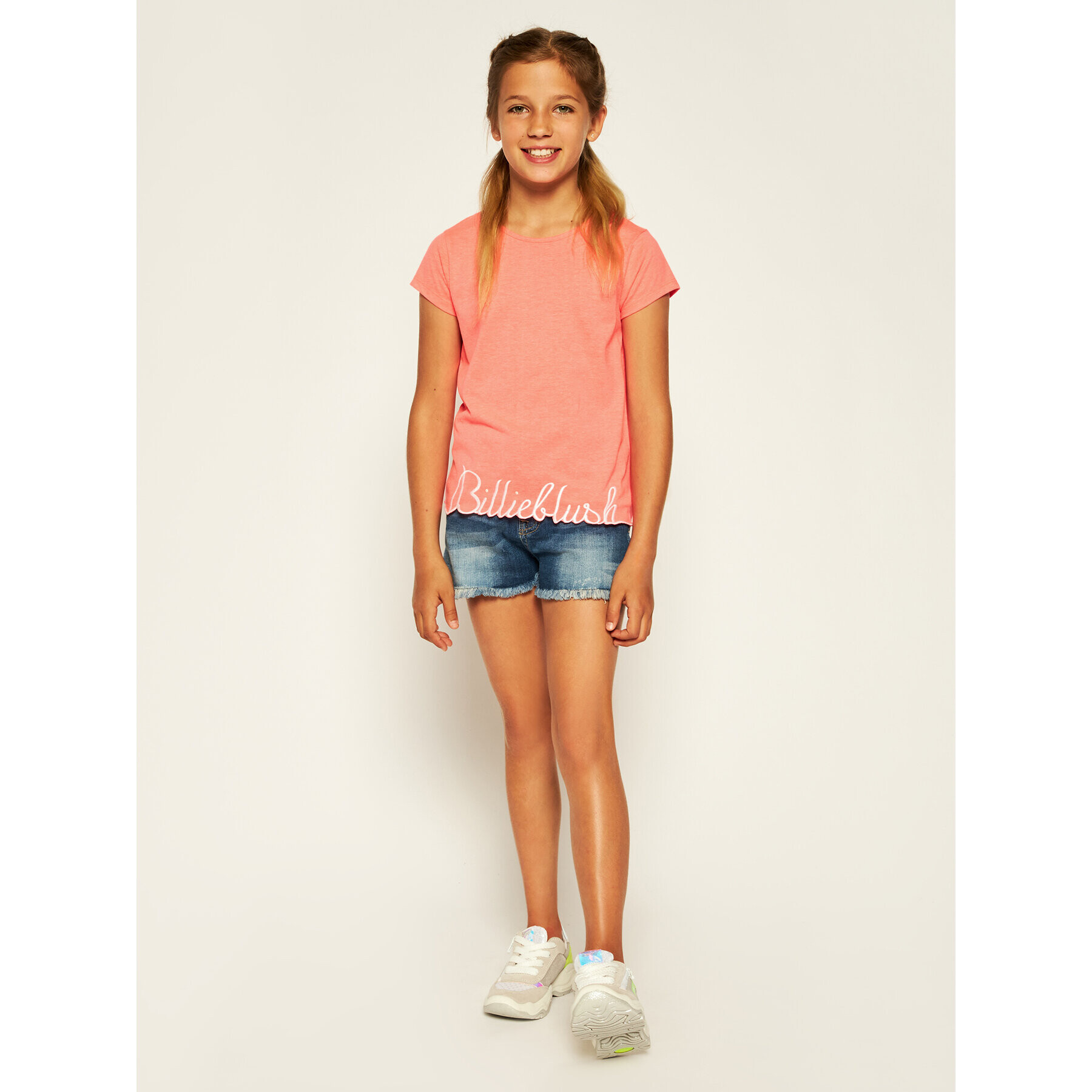 Billieblush T-Shirt U15733 Růžová Regular Fit - Pepit.cz