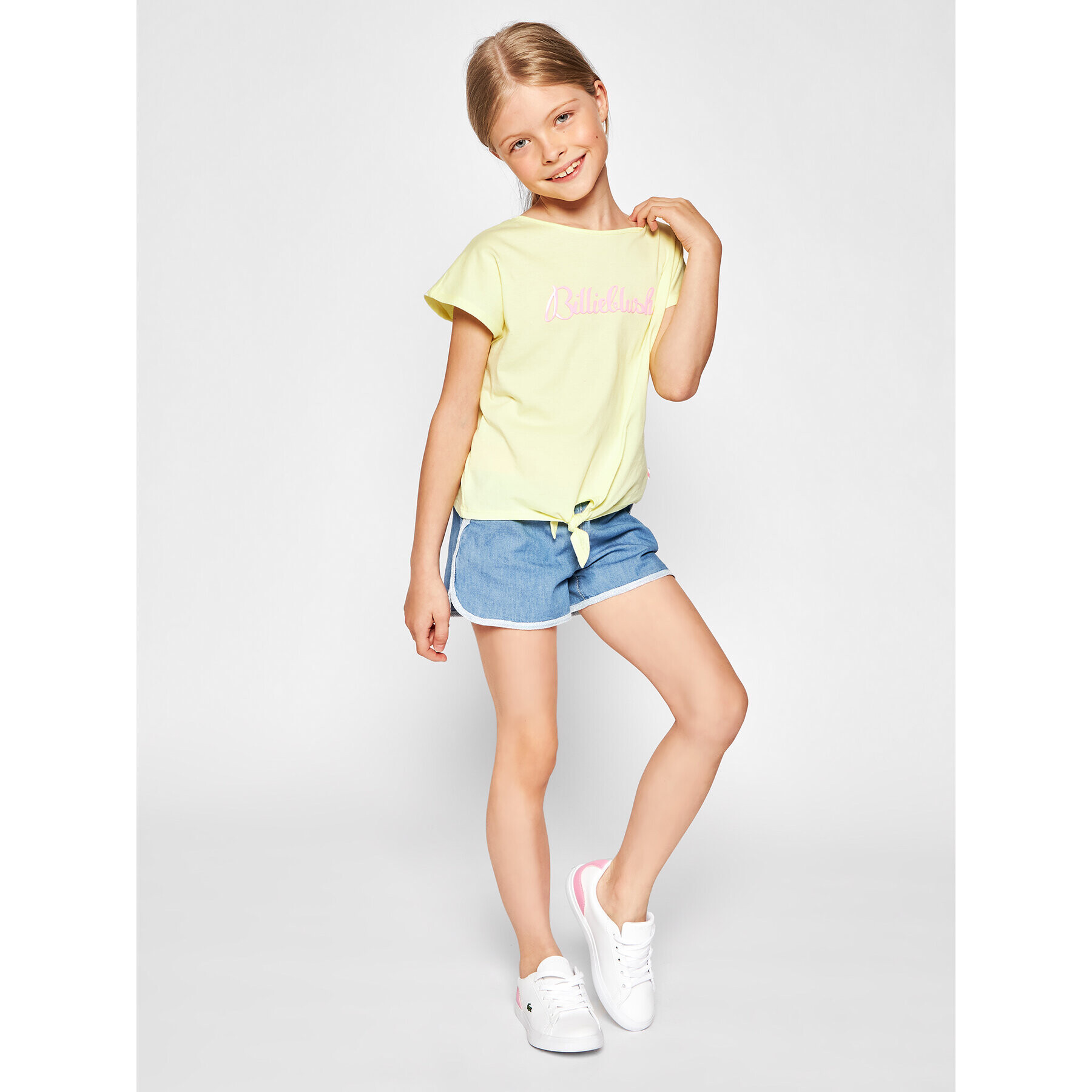 Billieblush T-Shirt U15870 Žlutá Regular Fit - Pepit.cz