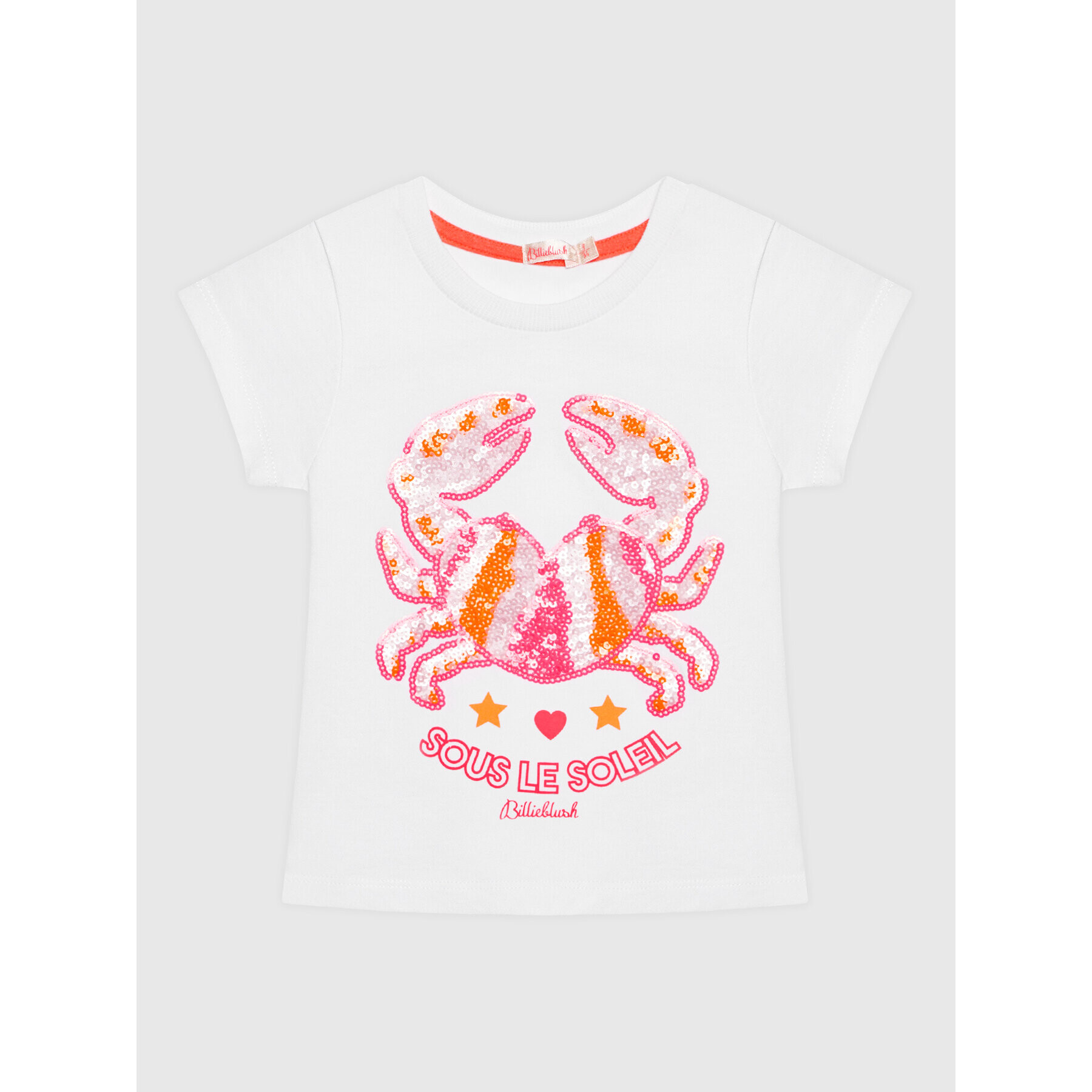 Billieblush T-Shirt U15969 Bílá Regular Fit - Pepit.cz