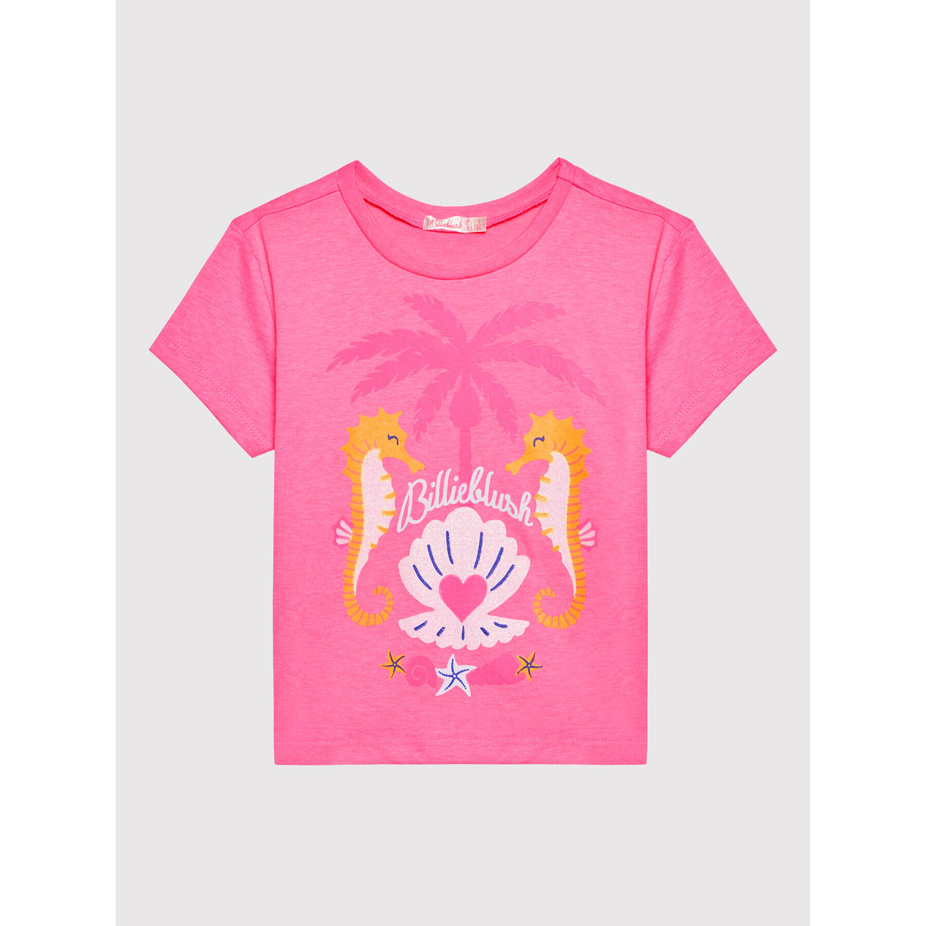 Billieblush T-Shirt U15971 Růžová Regular Fit - Pepit.cz