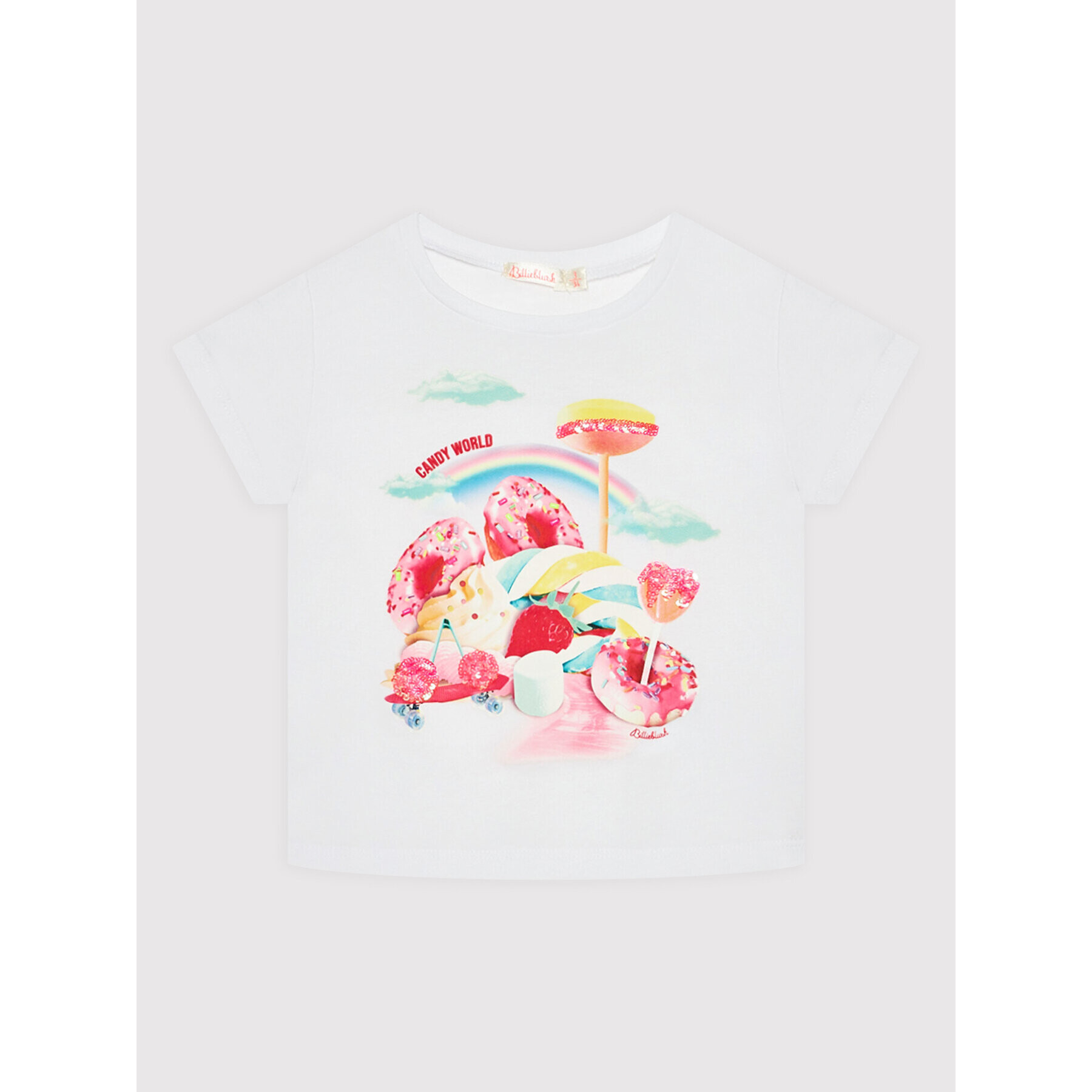 Billieblush T-Shirt U15986 Bílá Regular Fit - Pepit.cz