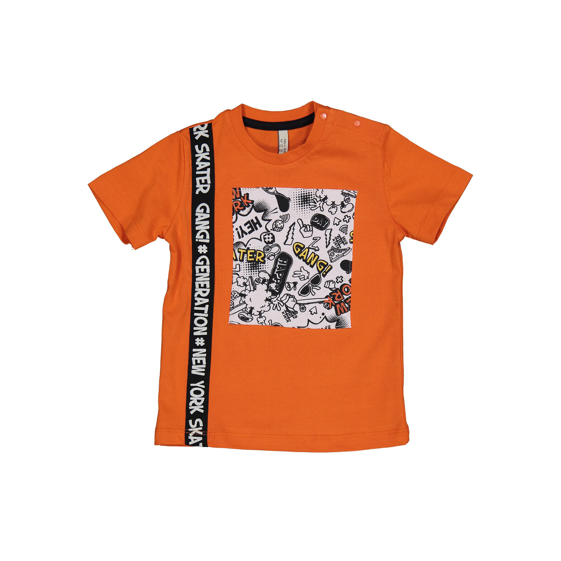 Birba Trybeyond T-Shirt 999 64001 00 D Oranžová Regular Fit - Pepit.cz