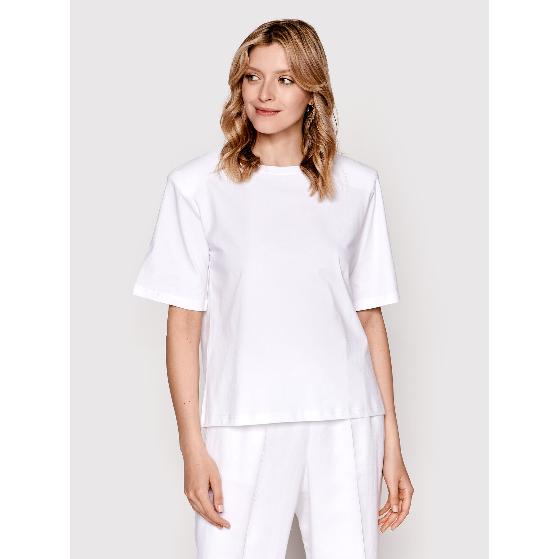 Birgitte Herskind T-Shirt Jackson 4360530 Bílá Relaxed Fit - Pepit.cz