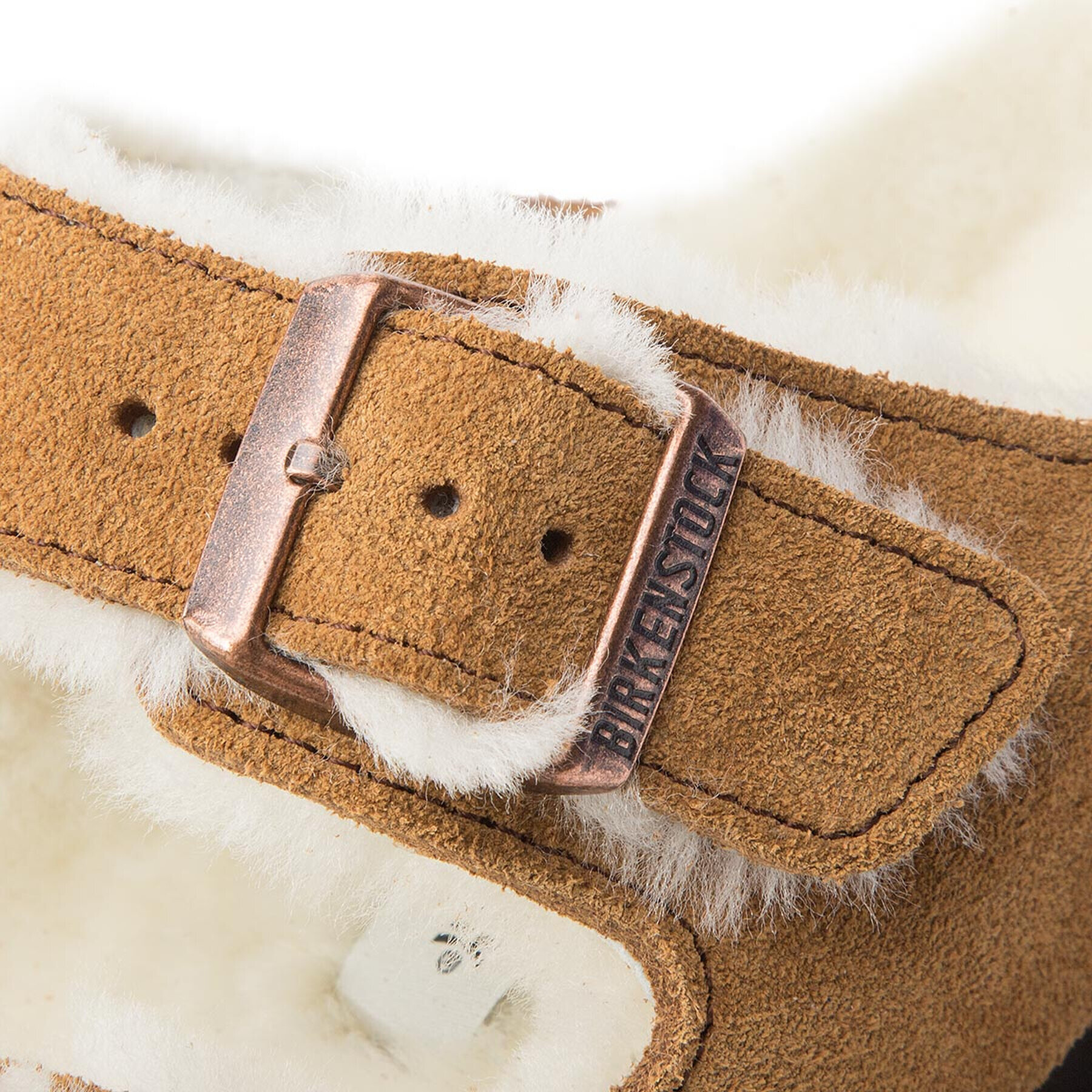 Birkenstock Bačkory Arizona Fur 1001135 Hnědá - Pepit.cz