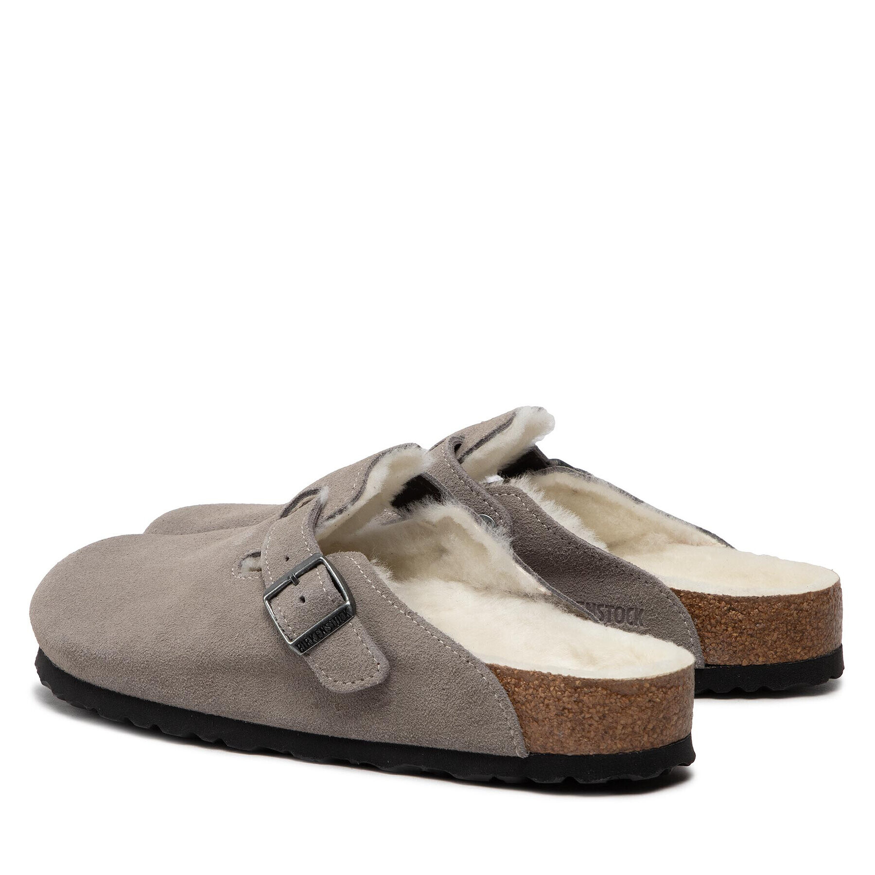 Birkenstock Bačkory Boston 1017650 Šedá - Pepit.cz