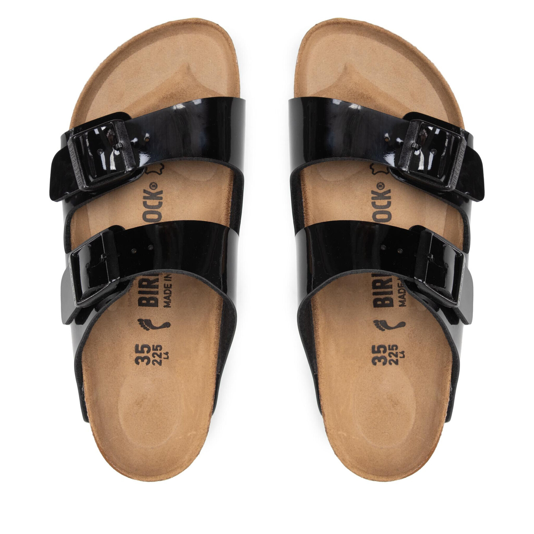 Birkenstock Nazouváky Arizona 1005292 Černá - Pepit.cz