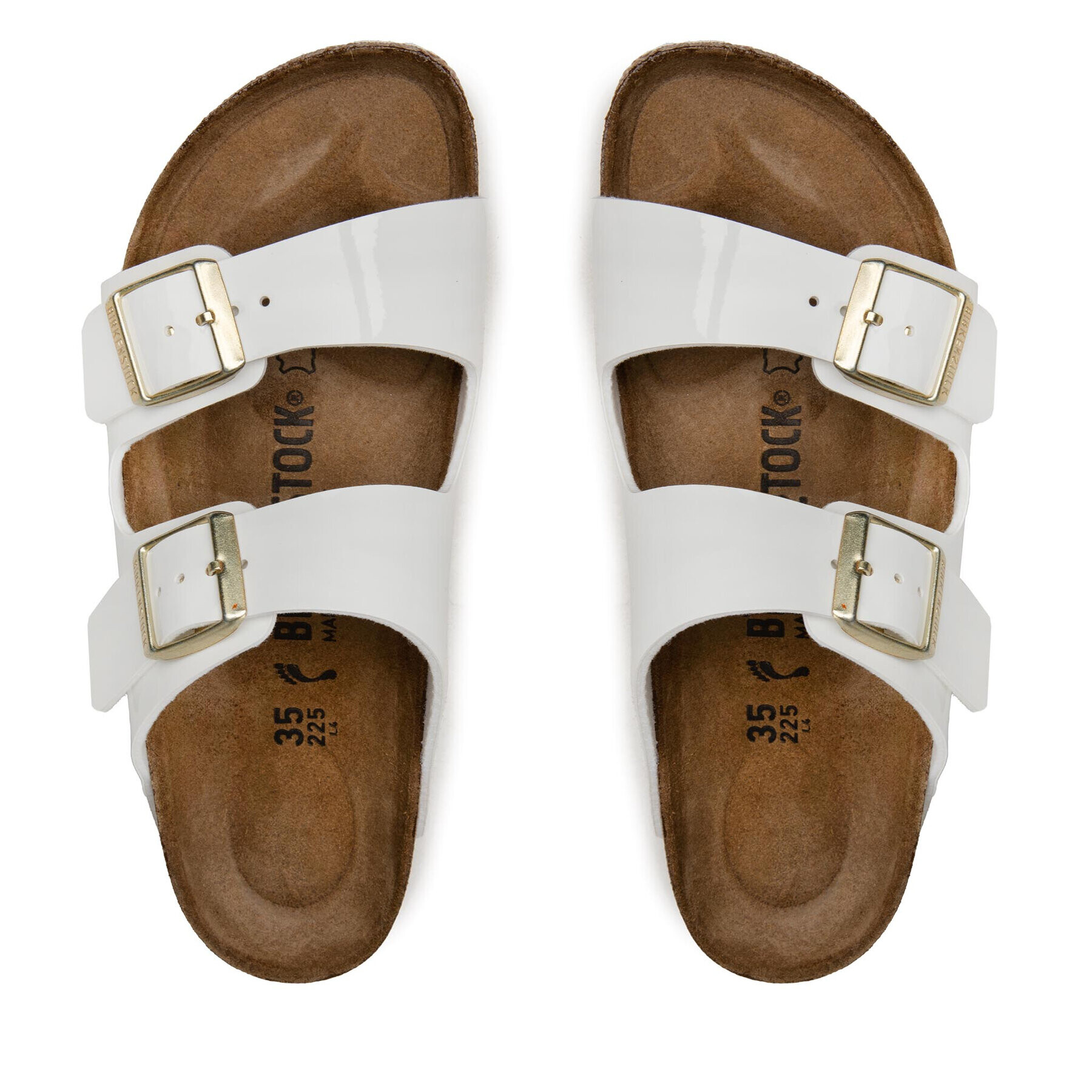 Birkenstock Nazouváky Arizona 1005294 Bílá - Pepit.cz