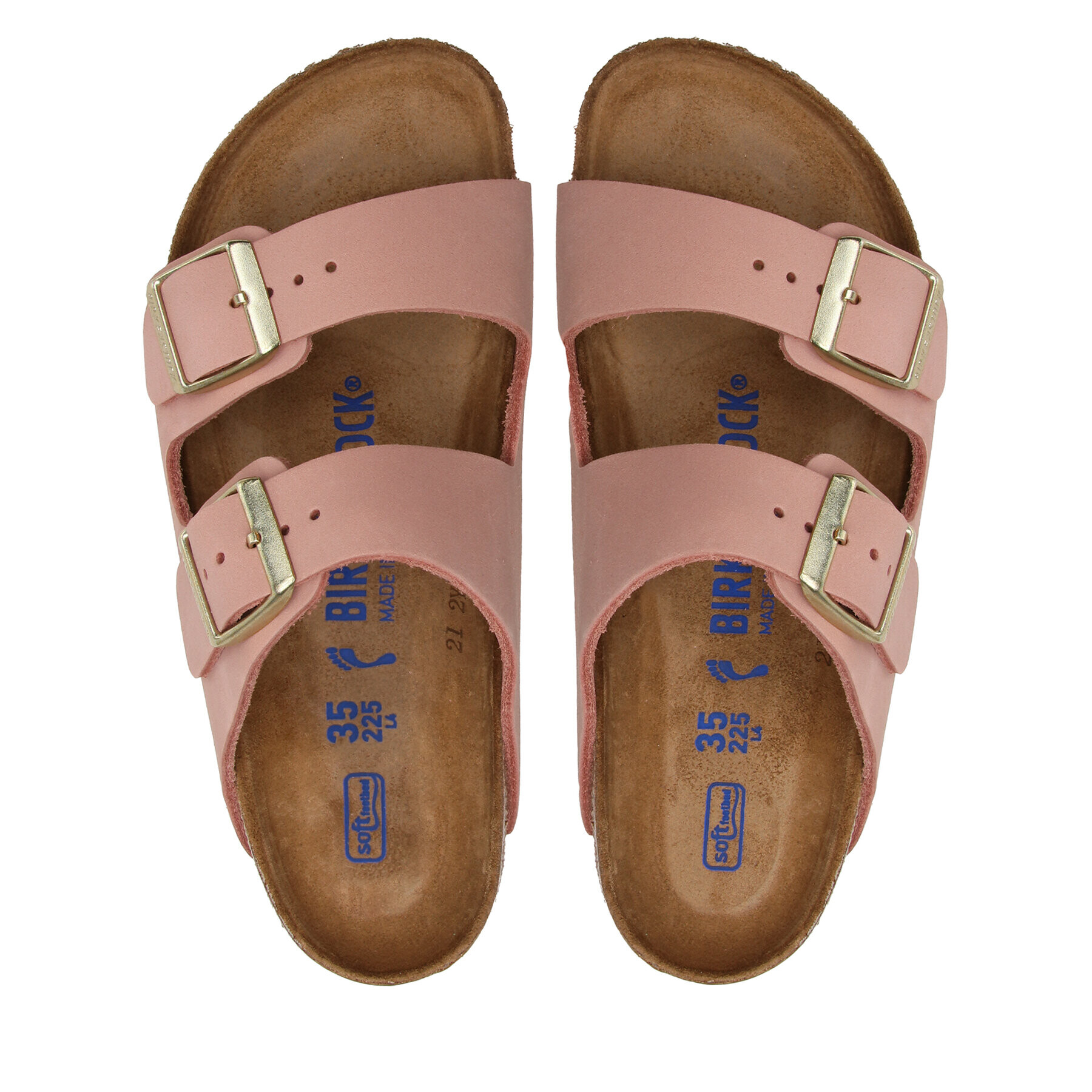 Birkenstock Nazouváky Arizona 1024219 Růžová - Pepit.cz