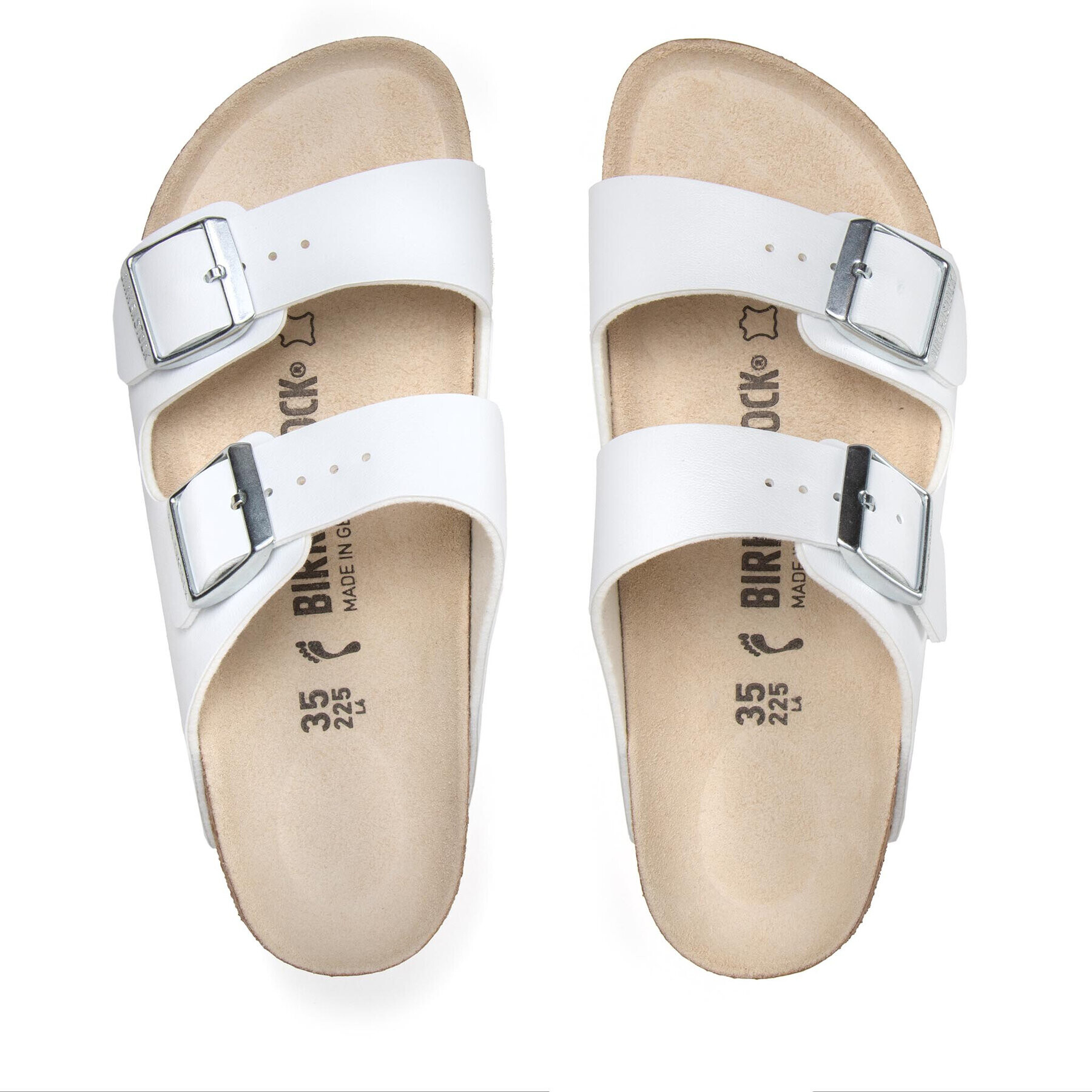 Birkenstock Nazouváky Arizona Bs 0051133 Bílá - Pepit.cz