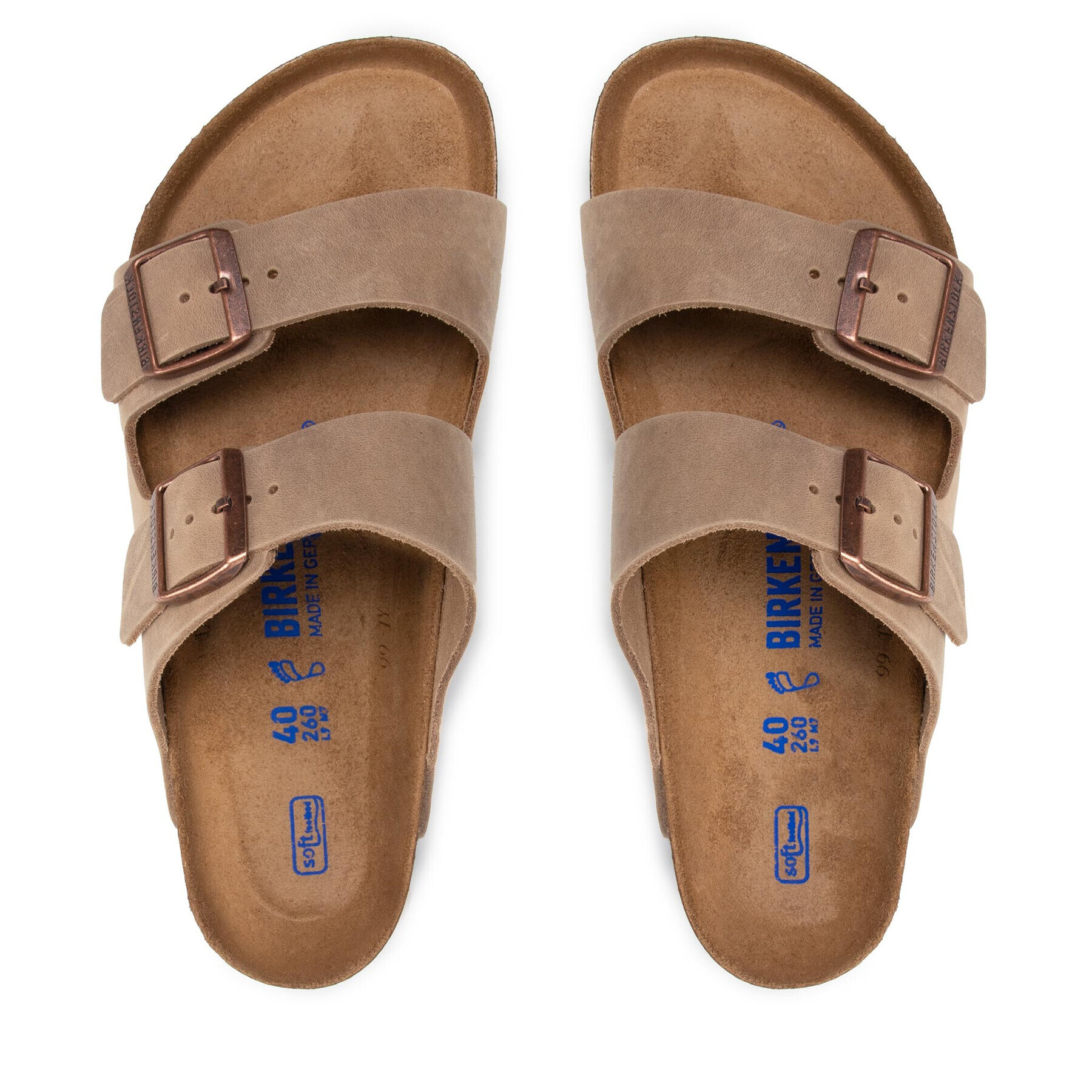 Birkenstock Nazouváky Arizona Bs 0552811 Šedá - Pepit.cz