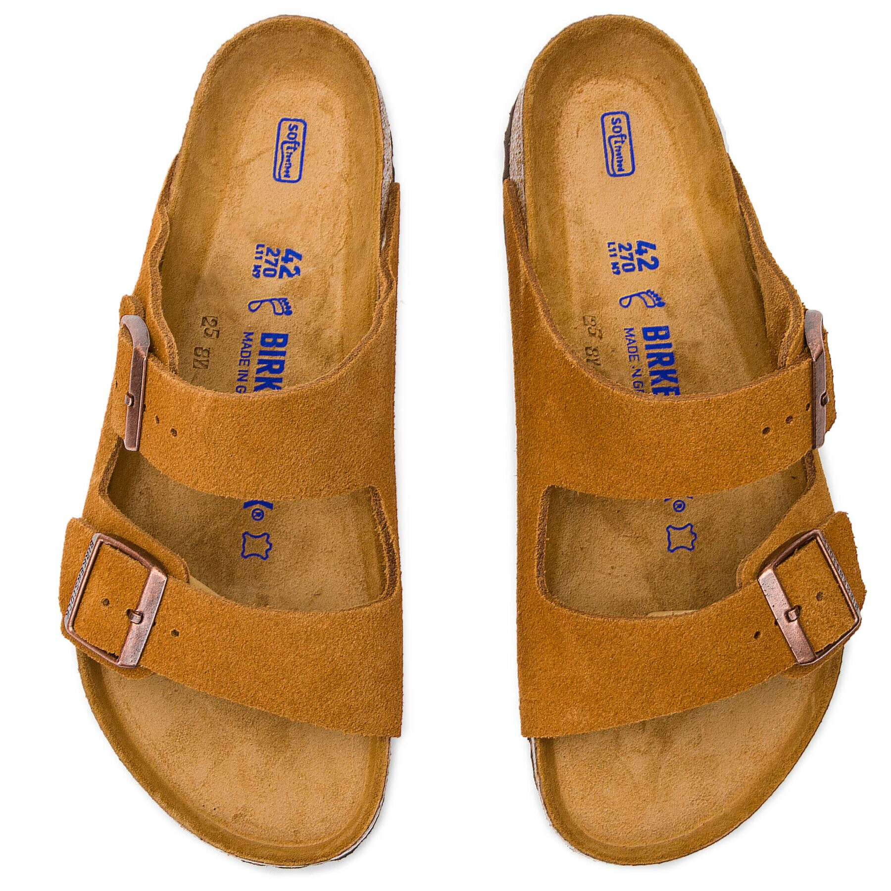 Birkenstock Nazouváky Arizona Bs 1009526 Hnědá - Pepit.cz