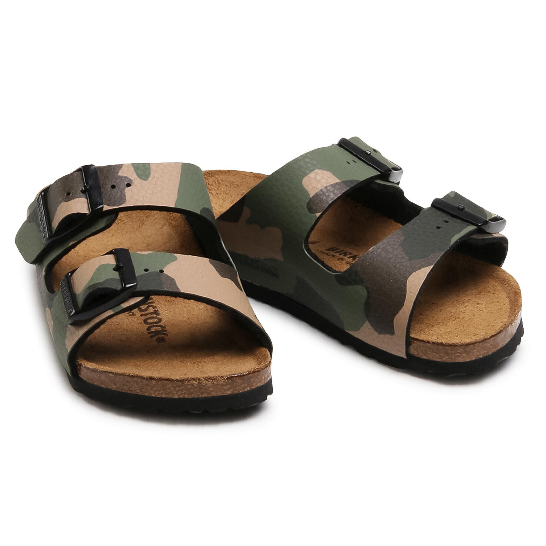 Birkenstock Nazouváky Arizona Kids 1017374 Zelená - Pepit.cz