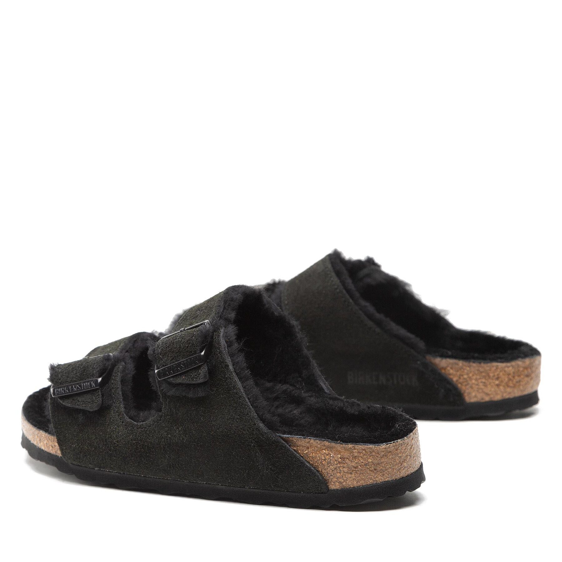 Birkenstock Nazouváky Arizona Shearling 0752663 Černá - Pepit.cz