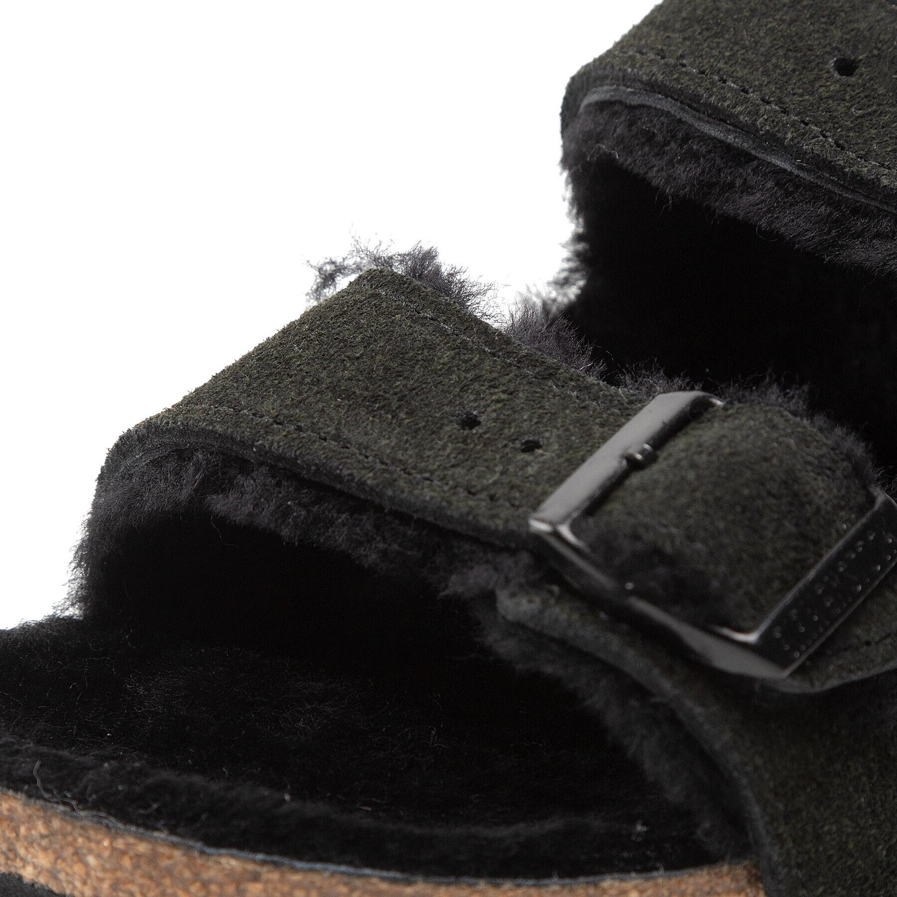 Birkenstock Nazouváky Arizona Shearling 0752663 Černá - Pepit.cz