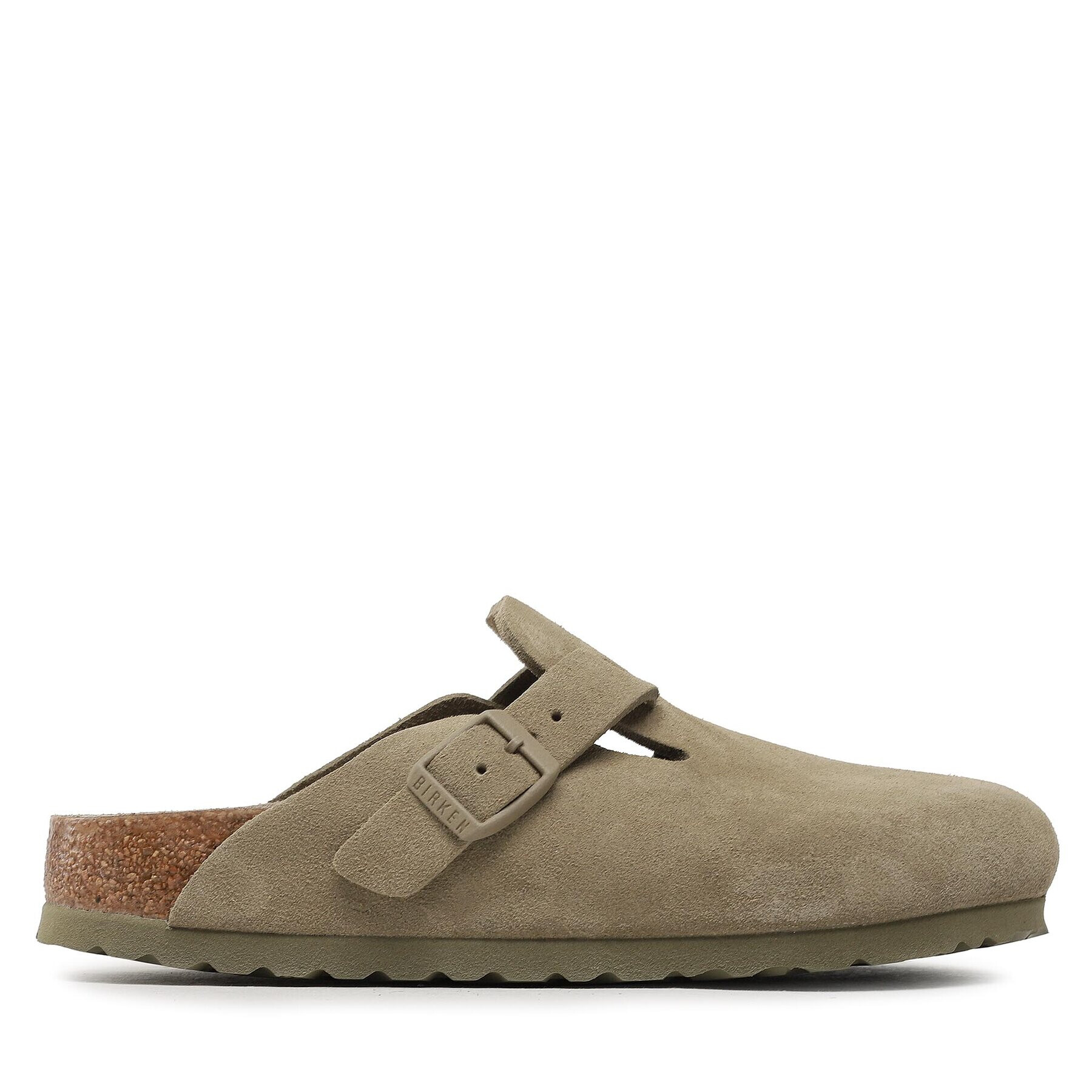 Birkenstock Nazouváky Boston 1019108 Zelená - Pepit.cz