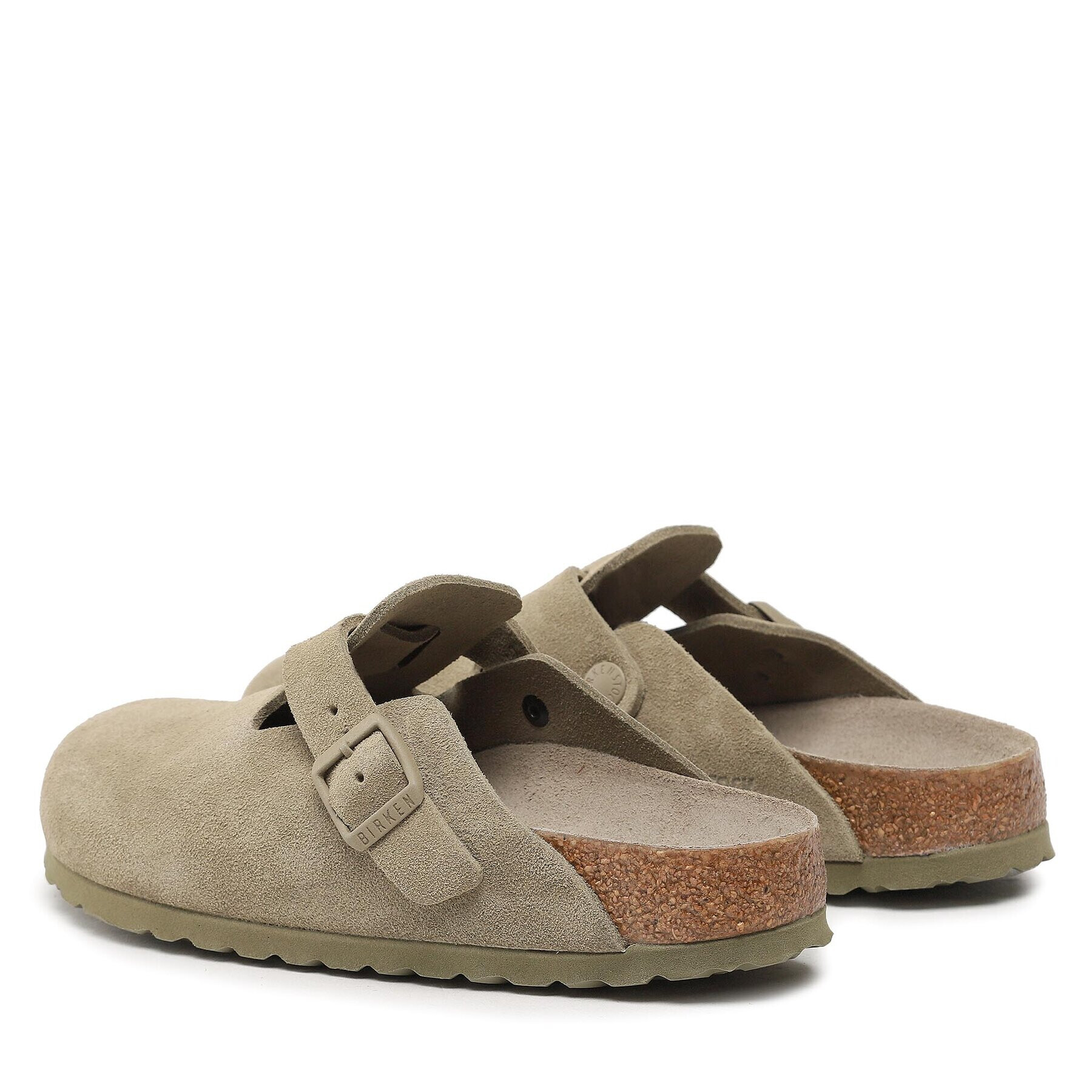 Birkenstock Nazouváky Boston 1019108 Zelená - Pepit.cz