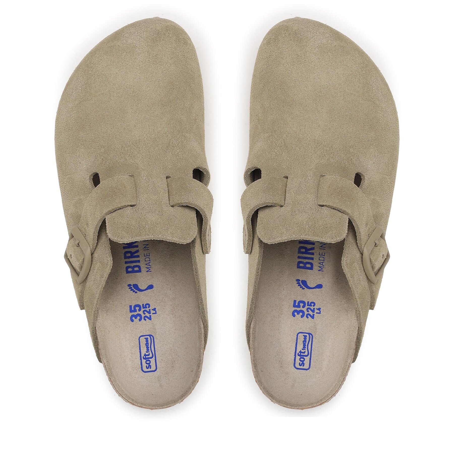 Birkenstock Nazouváky Boston 1019108 Zelená - Pepit.cz