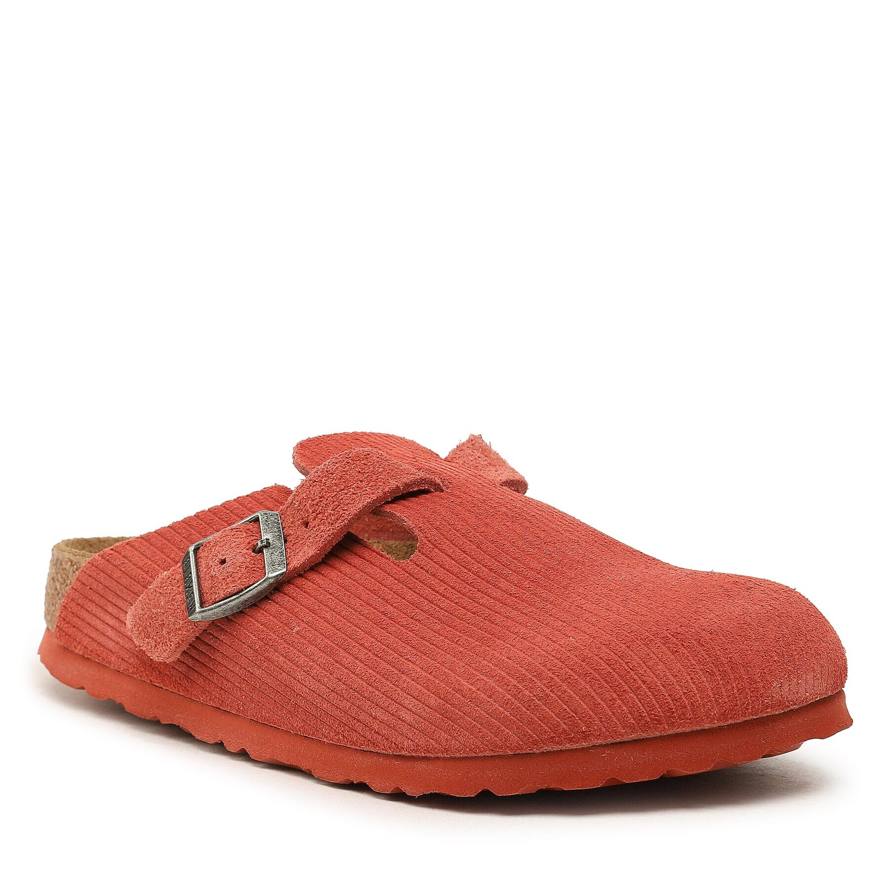 Birkenstock Nazouváky Boston 1025689 Červená - Pepit.cz