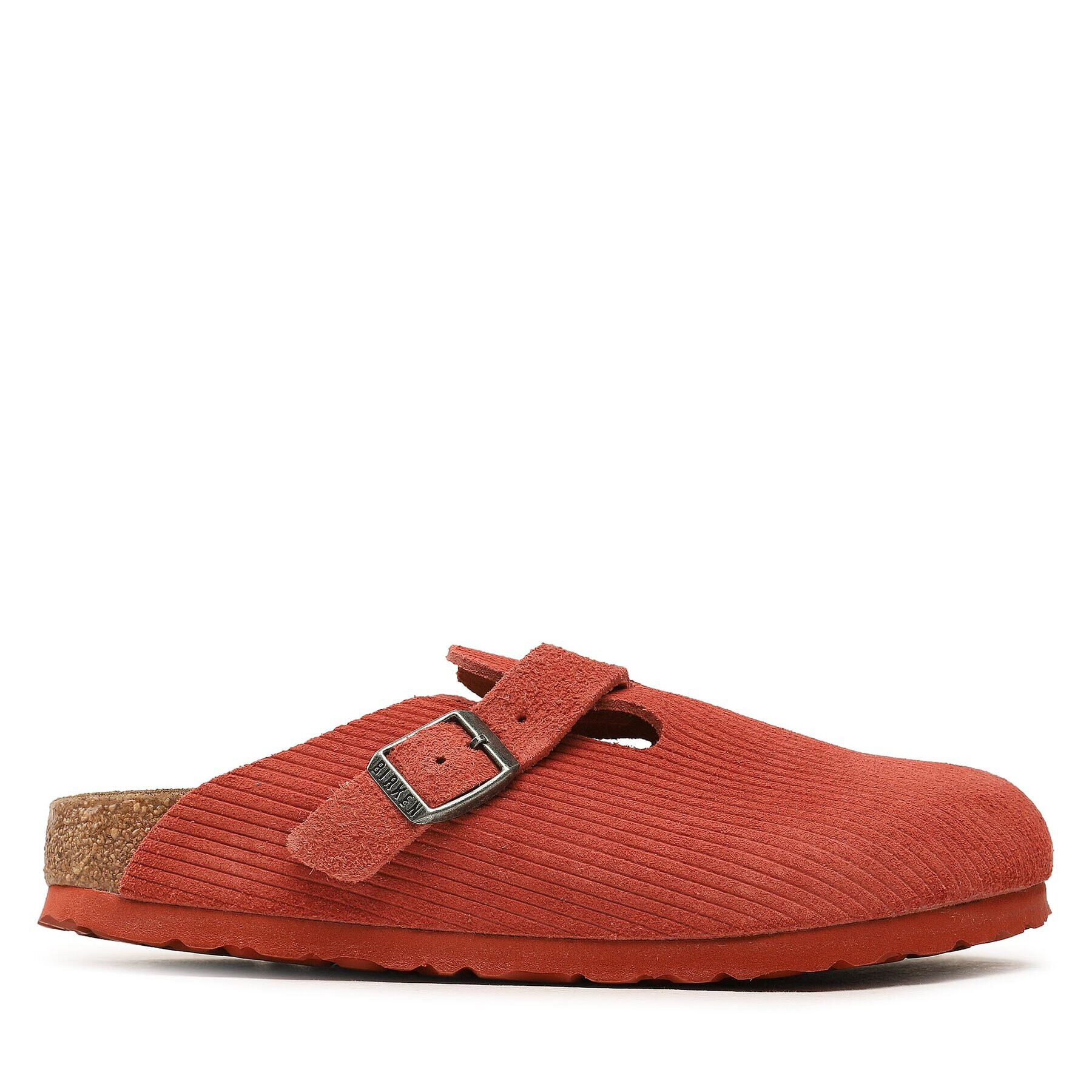 Birkenstock Nazouváky Boston 1025689 Červená - Pepit.cz