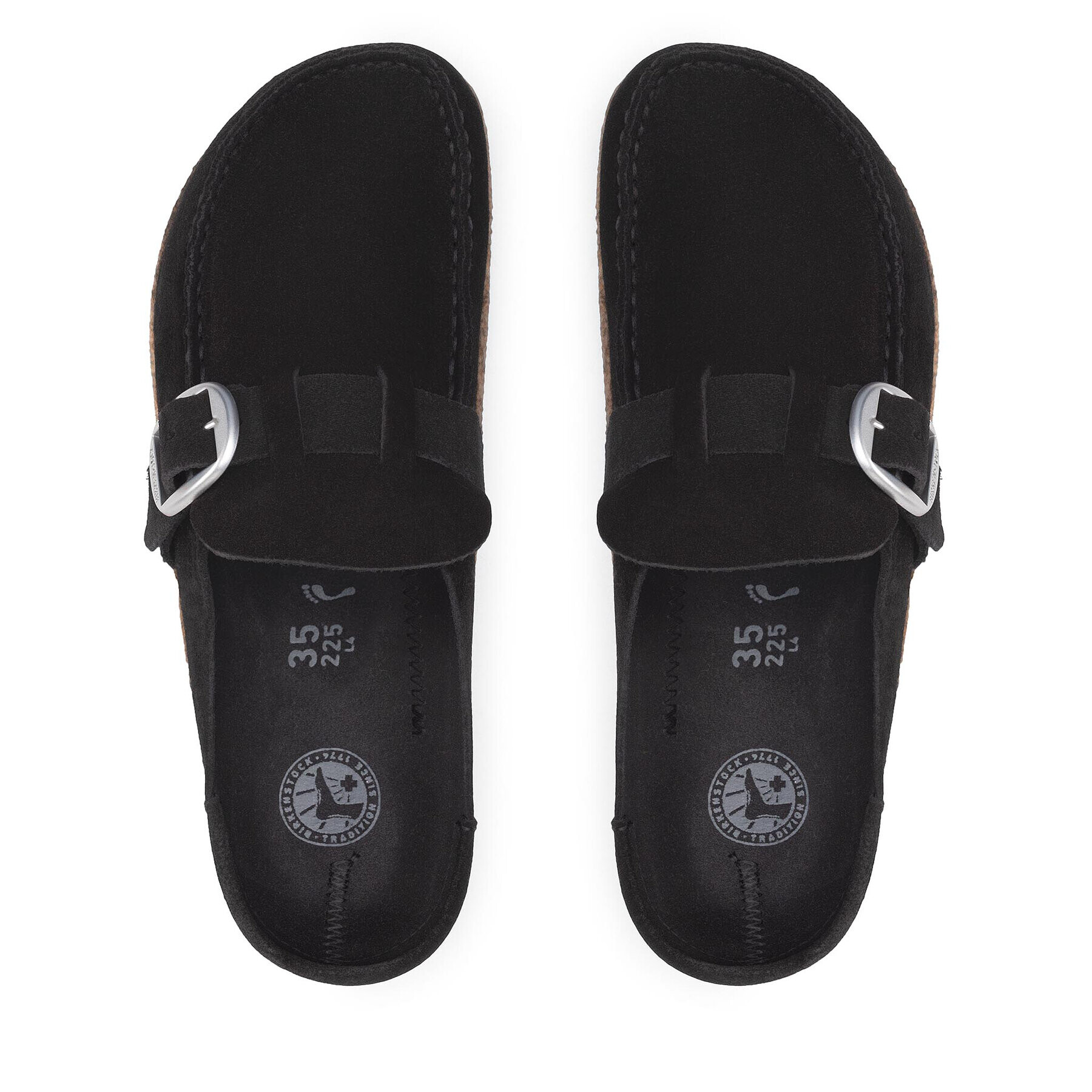 Birkenstock Nazouváky Buckley 1017826 Černá - Pepit.cz