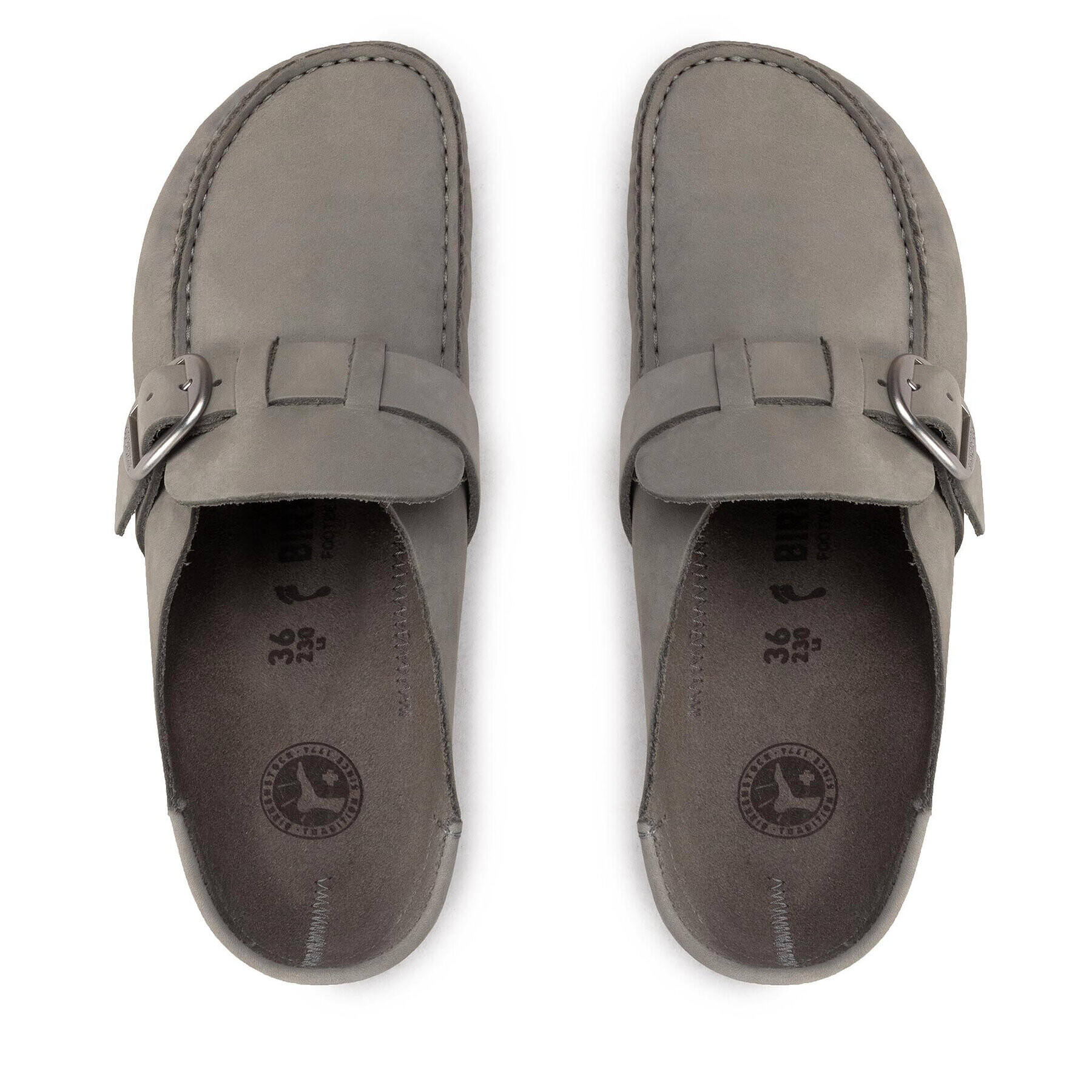 Birkenstock Nazouváky Buckley 1023649 Šedá - Pepit.cz